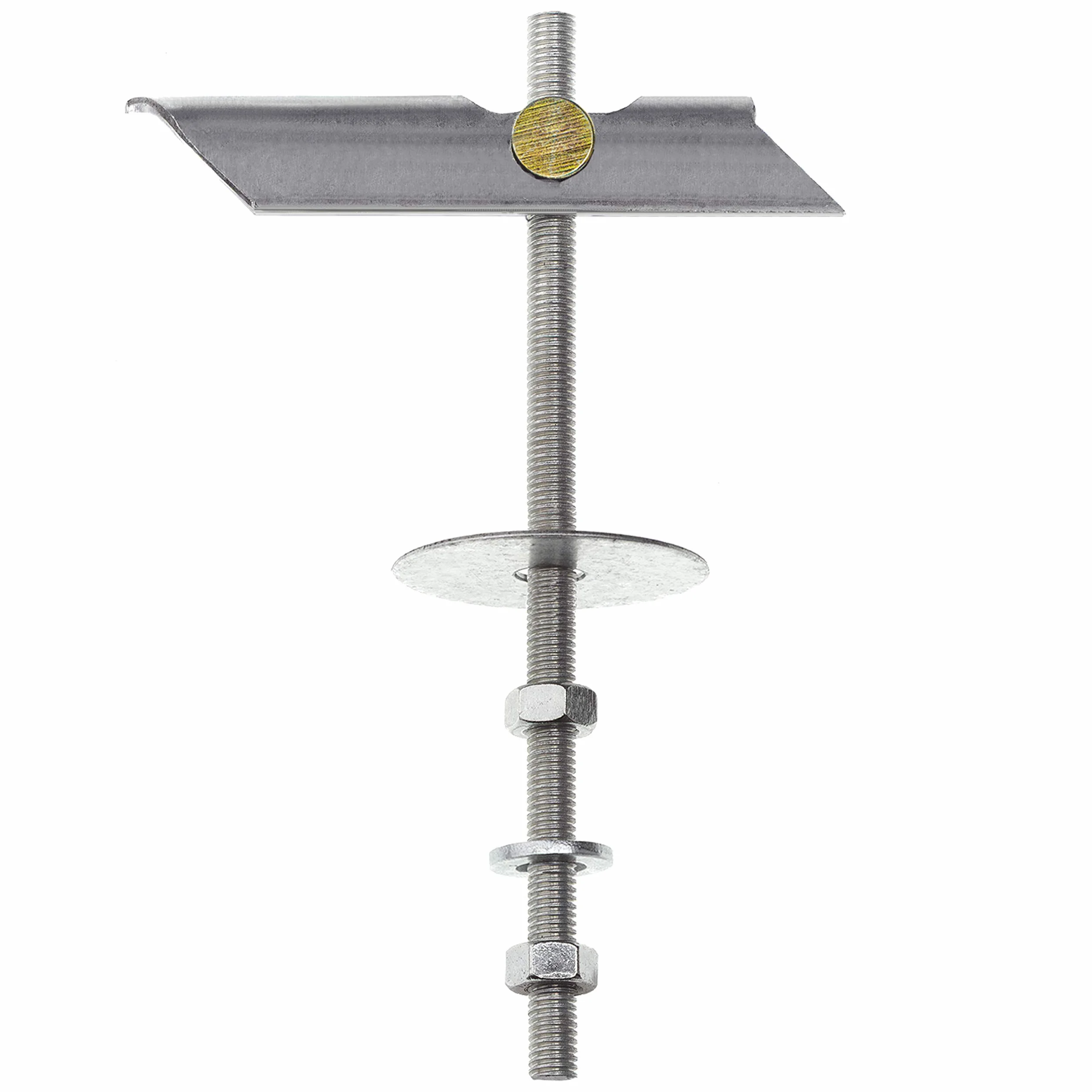 TOX Tapón inclinable Spagat Pro M8 mm, 10 unidades, 023100171, plateado