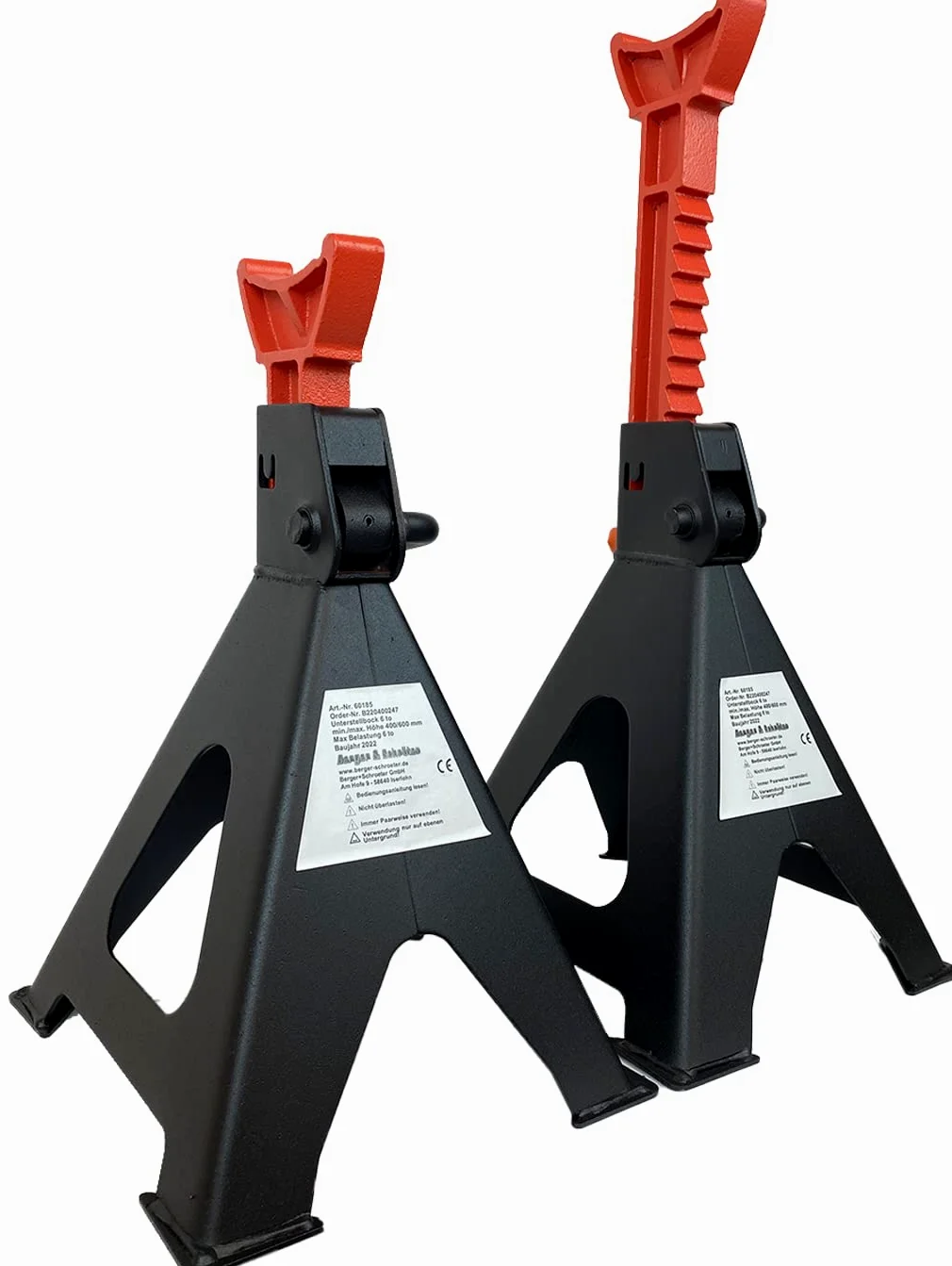 Berger & Schröter 60185 - Caballetes de Carga (6 toneladas)