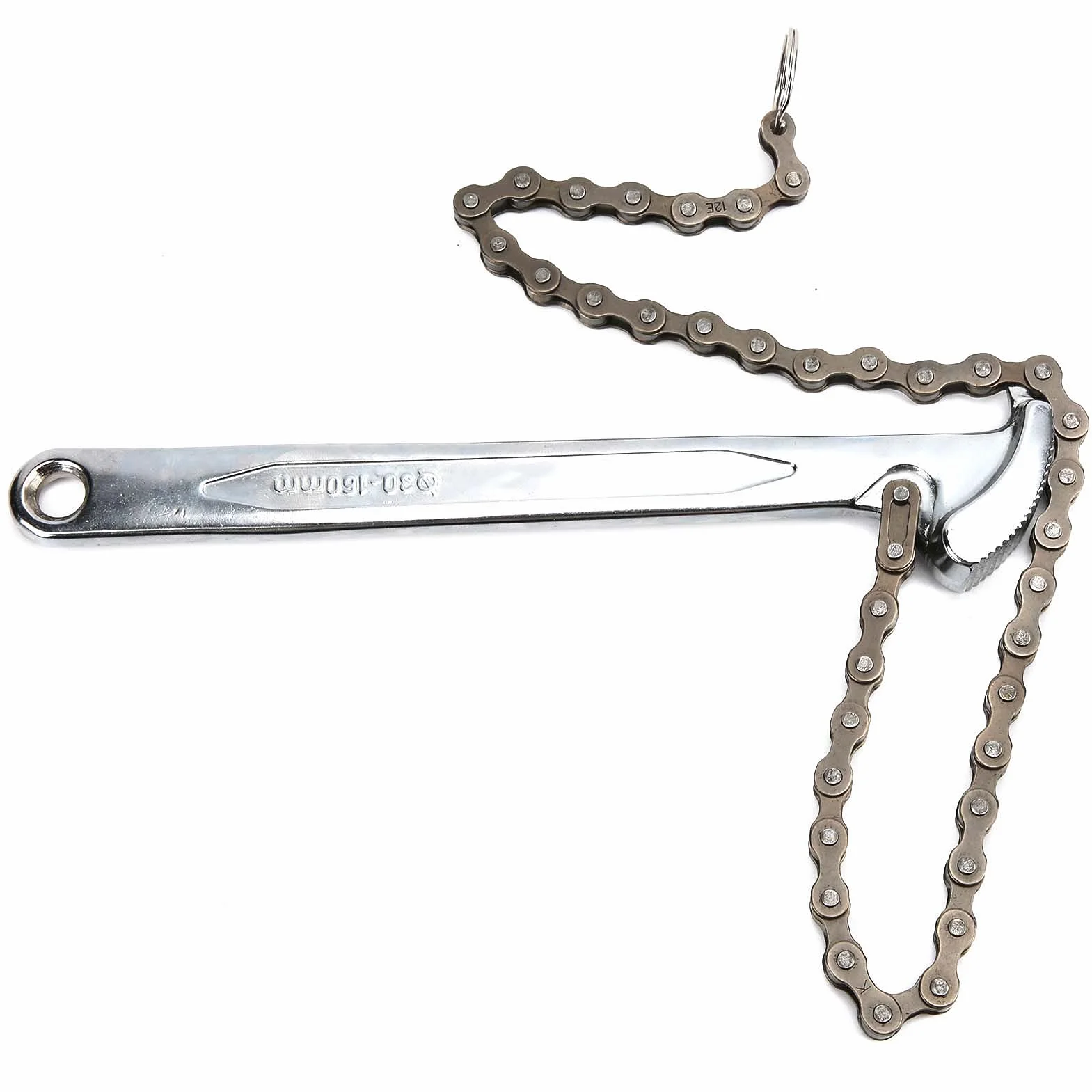 Llave de Cadena Ajustable de 9 Pulgadas para Aflojar, Apretar, Captura de Herramientas de Instalación de Tuberías con Acero Tratado Térmicamente, Accesorios para Herramientas de