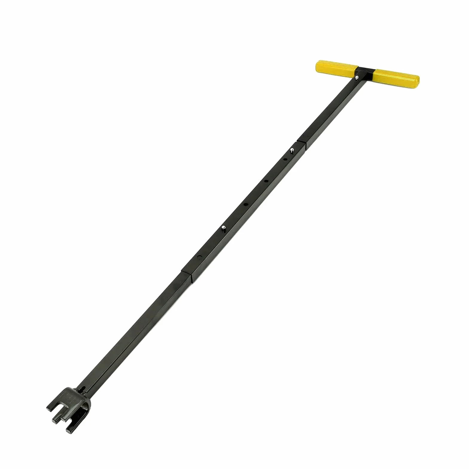 Llave de Medidor de Agua Plegables en T de Acero de 4 Vías | Herramienta de Cierre con Llave de Utilidad Multifuncional de 4 Vías para Caja de Medidor y Electricidad