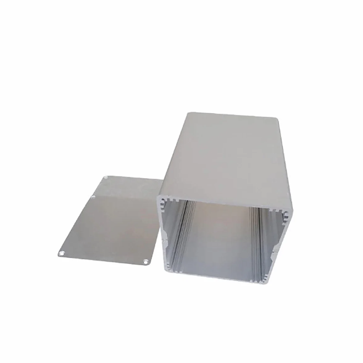 Caja electrónica del recinto DIY Proyecto de aluminio instrumento proteger la caja de productos electrónicos Calor-disipación de la caja para el tablero del PWB