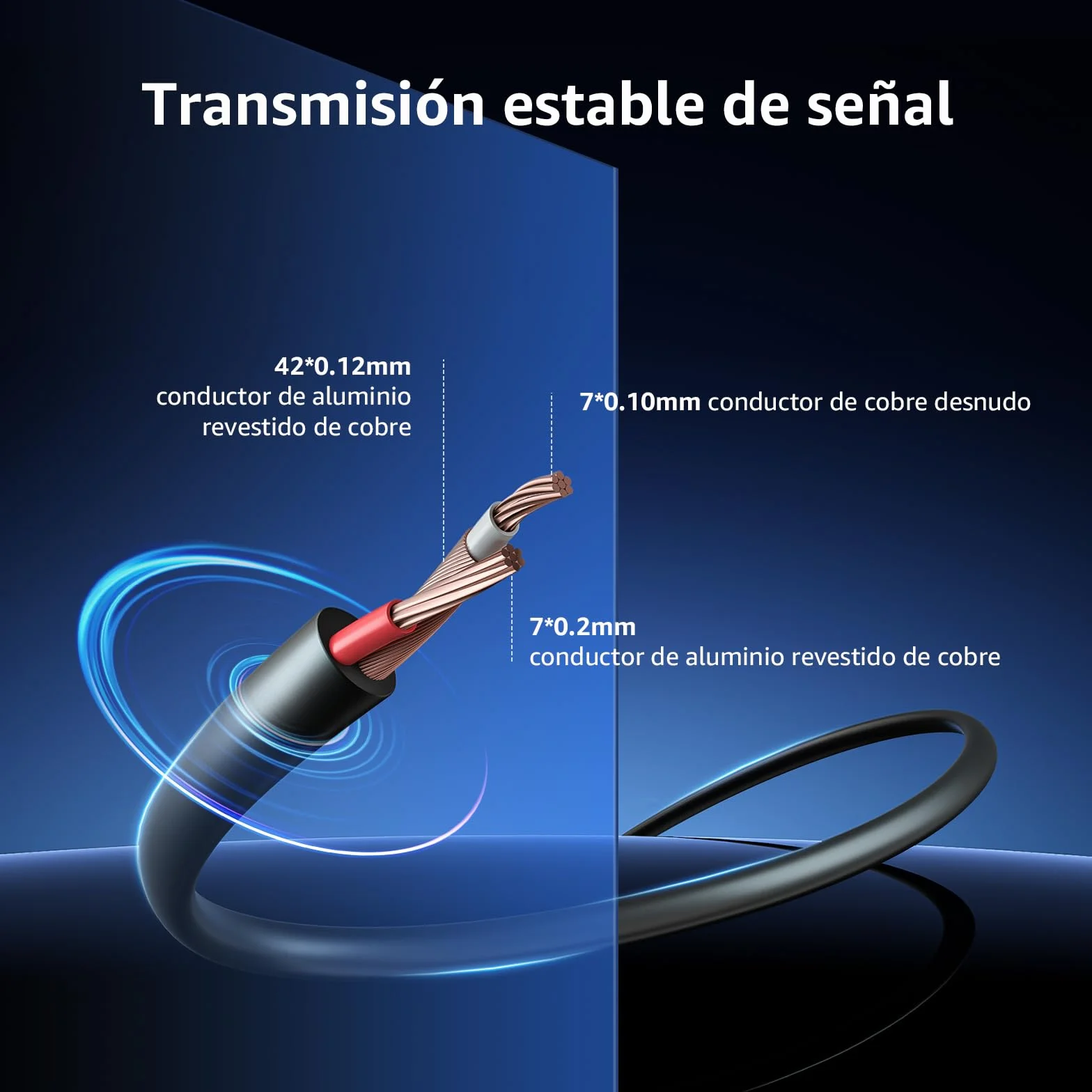 ANNKE 30m / 100ft Cable de Video DC Power HD/AHD/TVI Premade All-in-One BNC Video 4pcs para cámara CCTV DVR Sistema de Seguridad Grabadora de vigilancia, Blanco