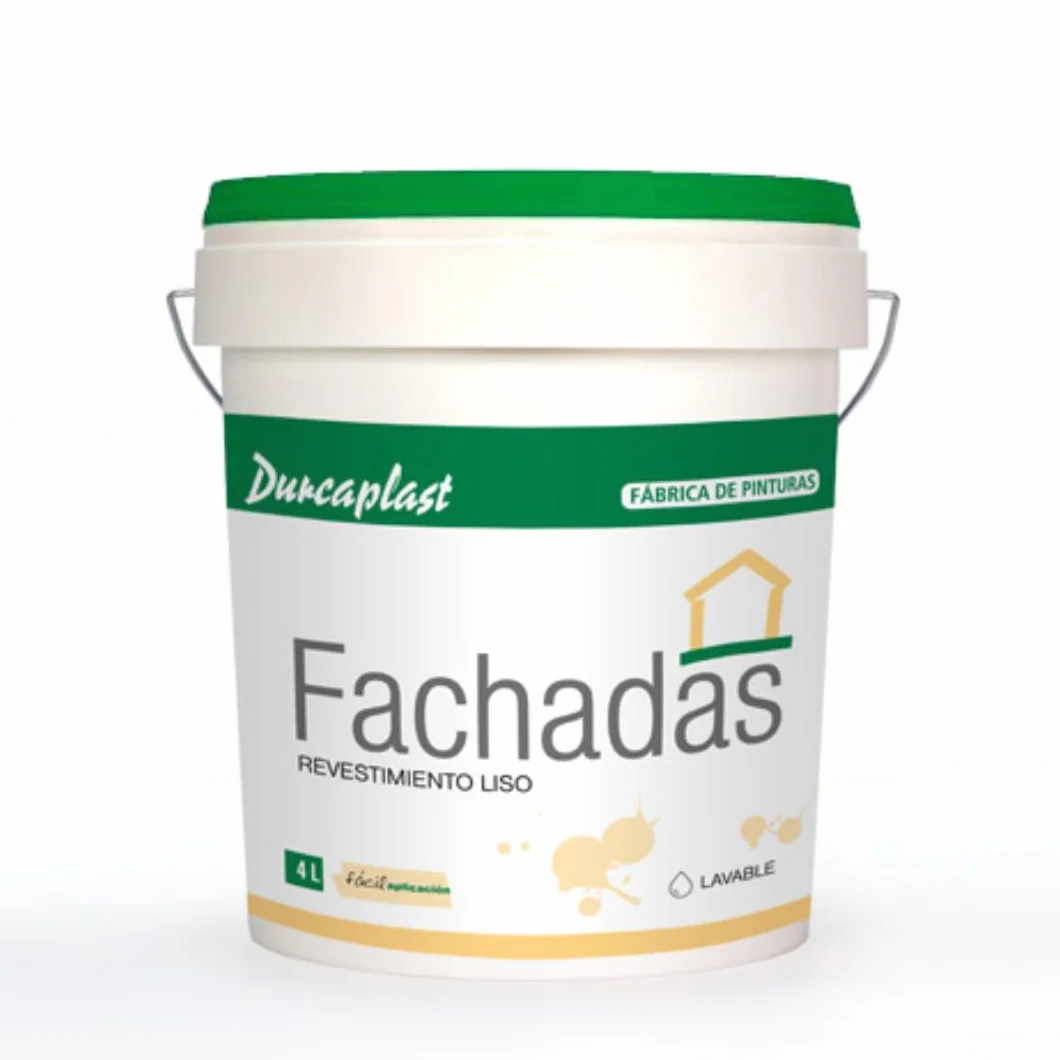 PINTURA FACHADAS Petrea lisa-60 Revestimiento de fachadas color blanco mate. Extraordinaria resistencia al roce, máxima resistencia a la intemperie y al envejecimiento.(4L)