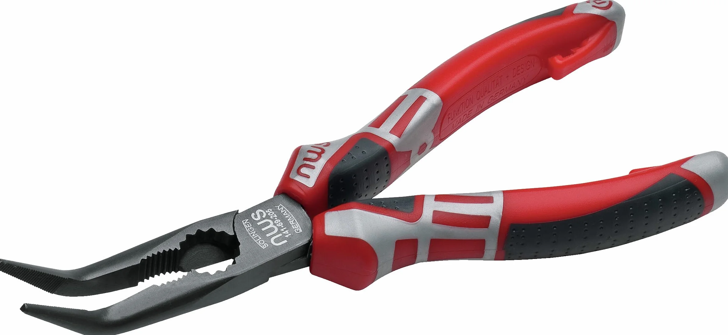 NWS 141-69-170 - Alicate boca semiredonda curva de 170 mm.