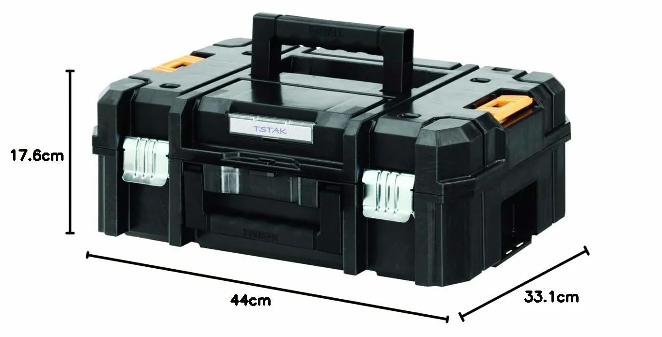 Best Price - Funda cuadrada de almacenamiento, TSTAK II (maleta con parte superior plana) BPSCA DWST1-70703 - TL15736 por DEWALT