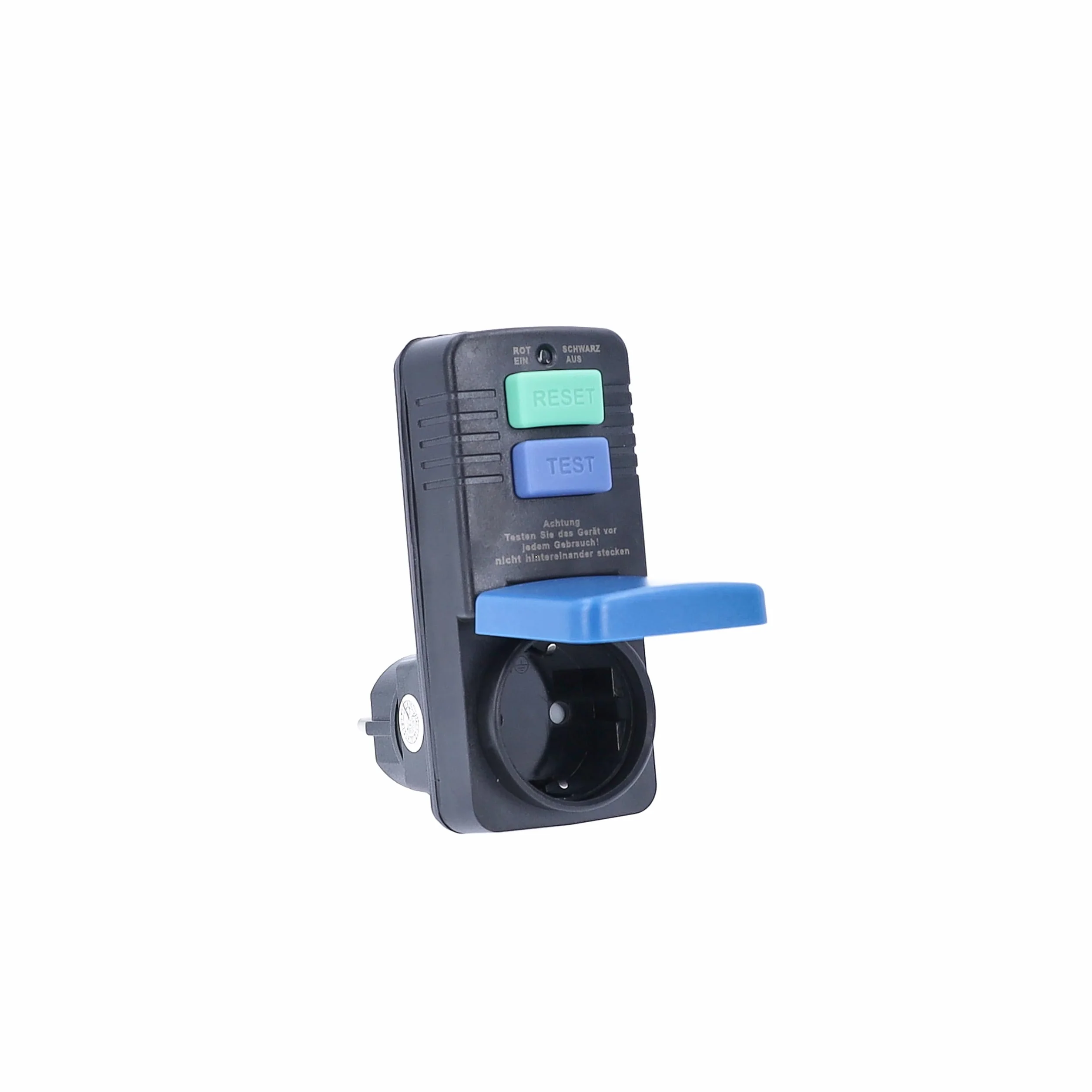 as - Schwabe interruptor diferencial 30 mA - protección personal - 230V / 16A / 3.500W - desconexión <30 ms - enchufe hembra con PRCD - protección laboral fiable - para uso en exteriores IP44, 45230