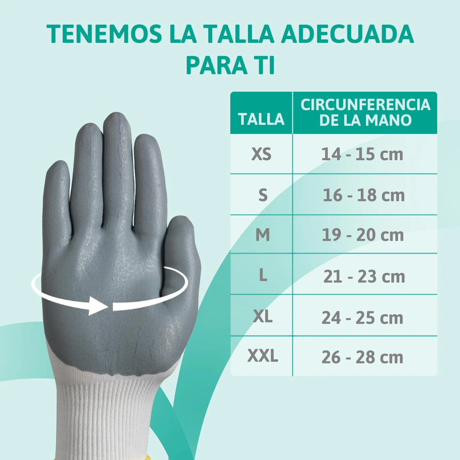 Ansell HyFlex 11-800 Guantes de Trabajo Profesionales, Revestimiento de Nitrilo Antideslizante, Talla XL, 12 Pares