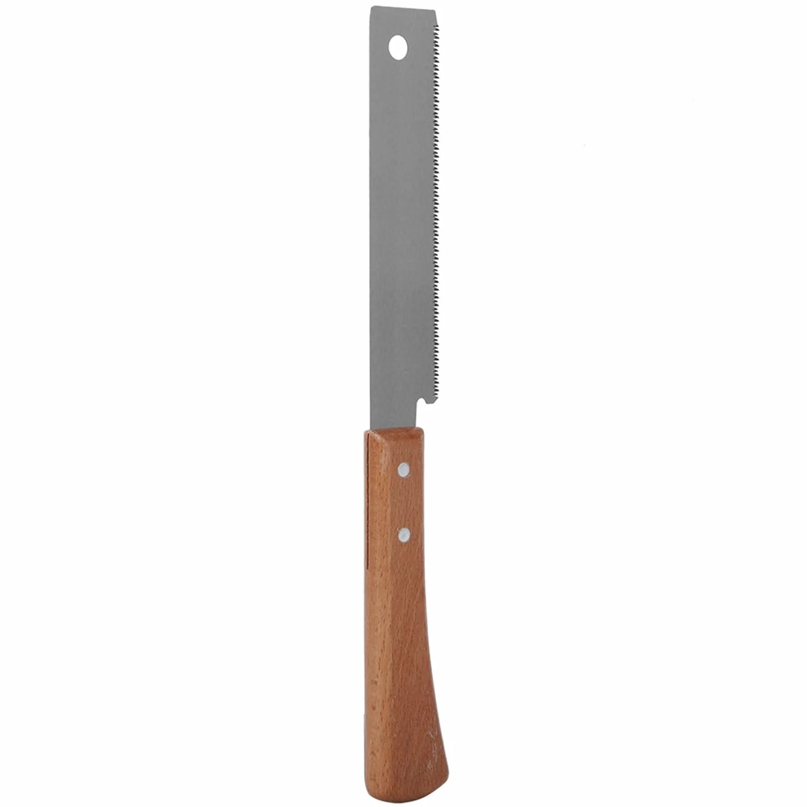 FTVOGUE Sierra de Mano Pequeña con de Madera, Herramienta de Corte Al Ras de 12 Pulgadas, Acero con Alto Contenido de Carbono SK5 para Carpintería Fina, Poda de Jardín y Proyectos de