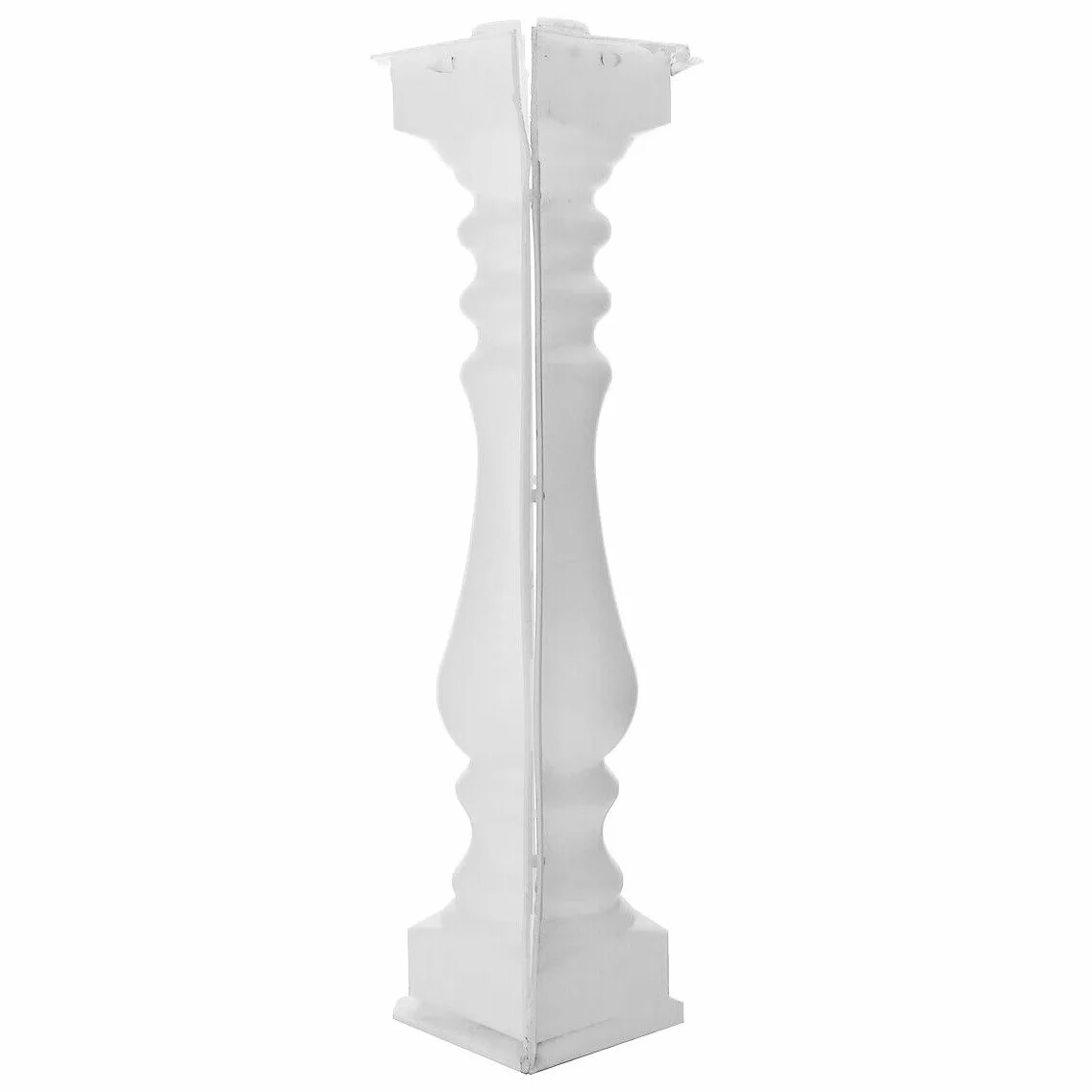 60X14Cm Columna Molde BalcóN JardíN Piscina Valla Cemento Barandilla Yeso Molde de HormigóN Columna Molde Barandilla Edificio