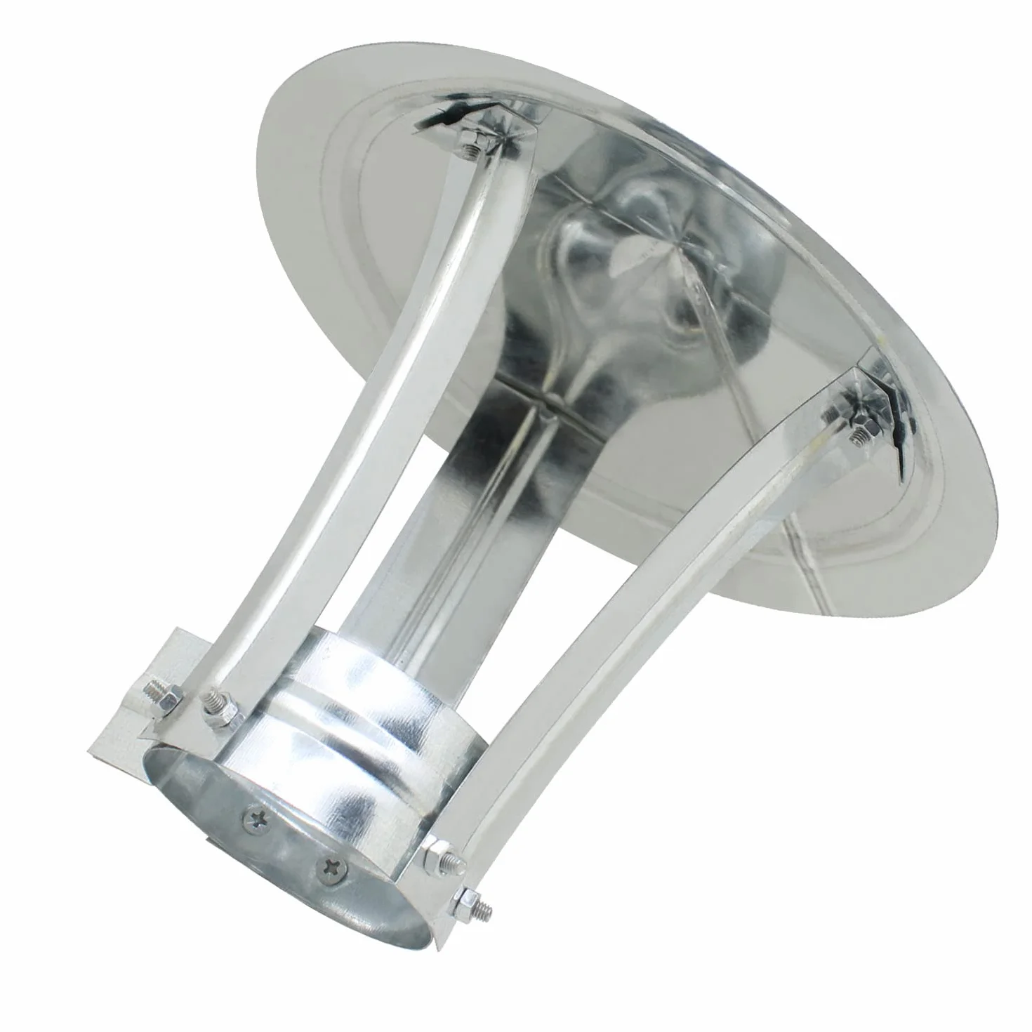 Caperuza salida humos sombrerete antiviento estufa pellet leña tapa terminal tubo chimenea barbacoa antilluvia conducto (140mm Diámetro interior)