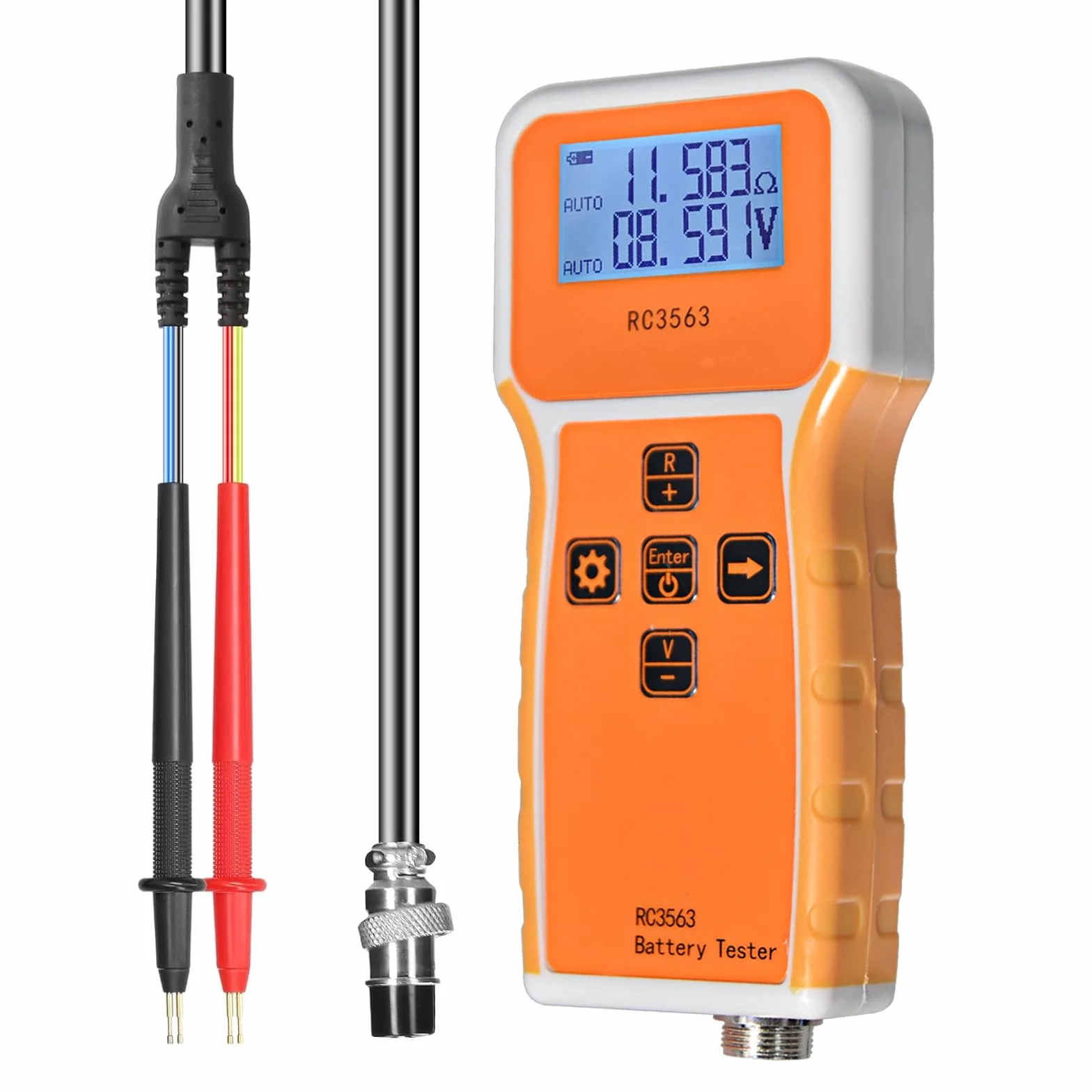 Probador de resistencia interna de batería RC3563 1uΩ ~ 200Ω / 1mV ~ ±100VDC