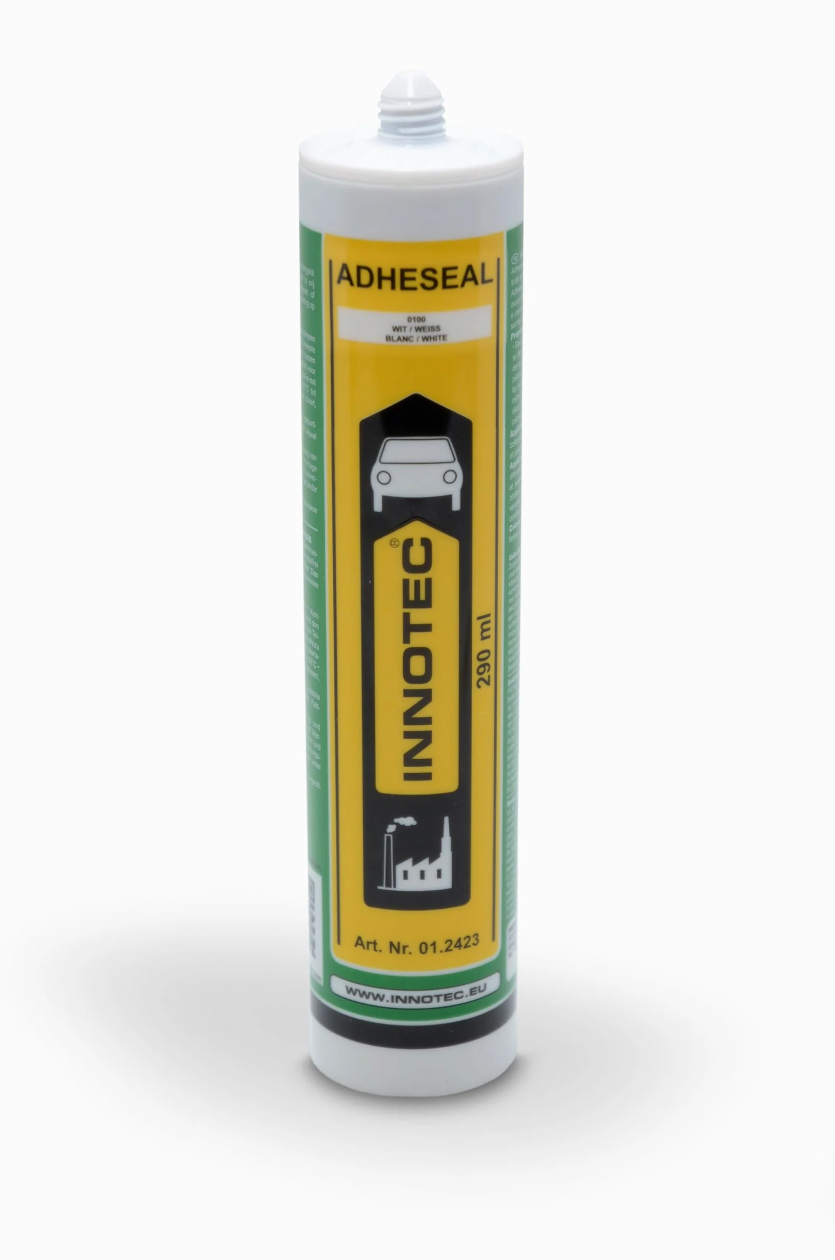 Innotec Adheseal 0100 cartucho de 290 ml, color blanco