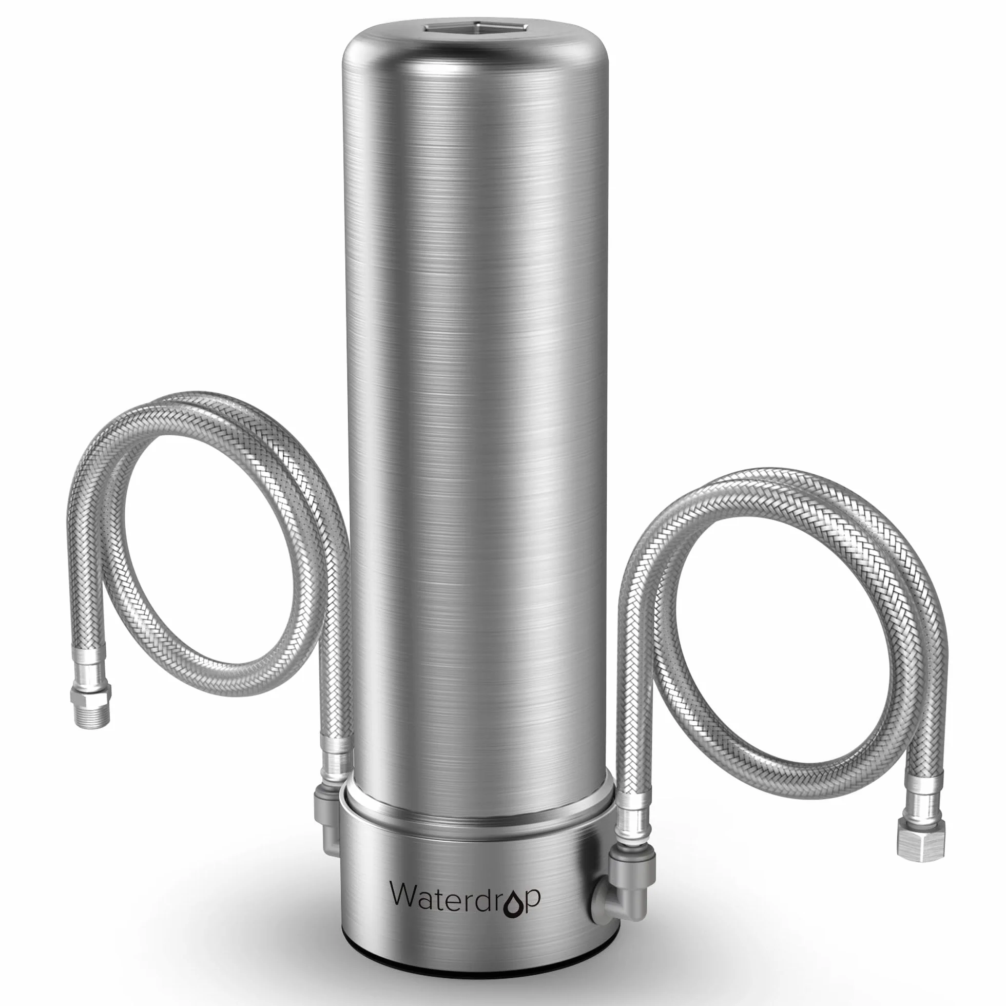 Waterdrop AS13 Sistema de Filtro de Agua para Debajo, 30.000 litros Purificador de Agua de Acero Inoxidable de 5+1 Grado, Certificado NSF/ANSI 42, Reduce Plomo, Cloro, Sabores y Olores