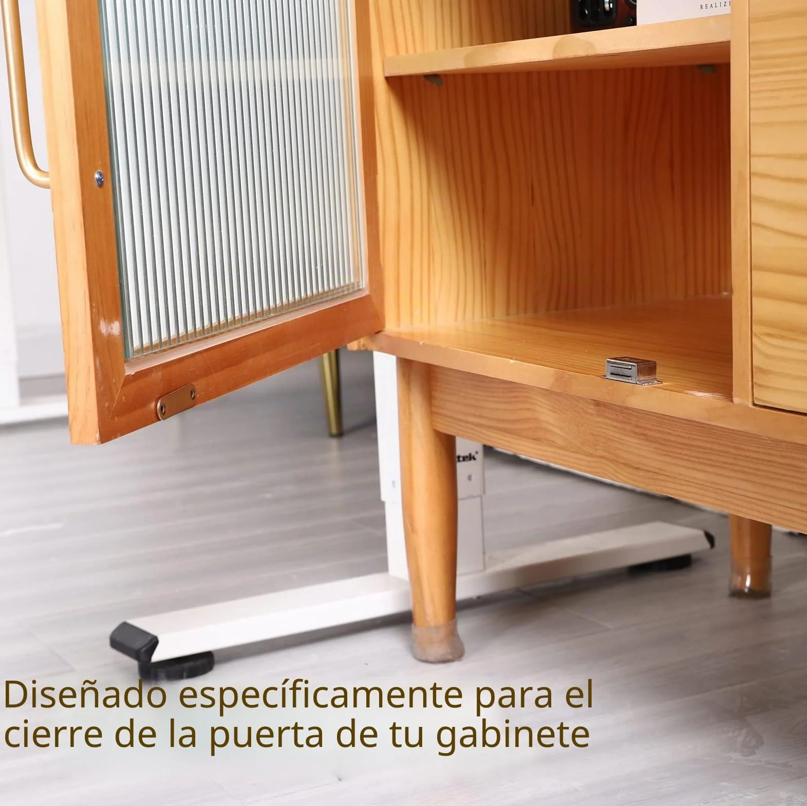Imanes magnéticos para puerta de armario acero inoxidable cierre de gabinete cajón 6 piezas plata