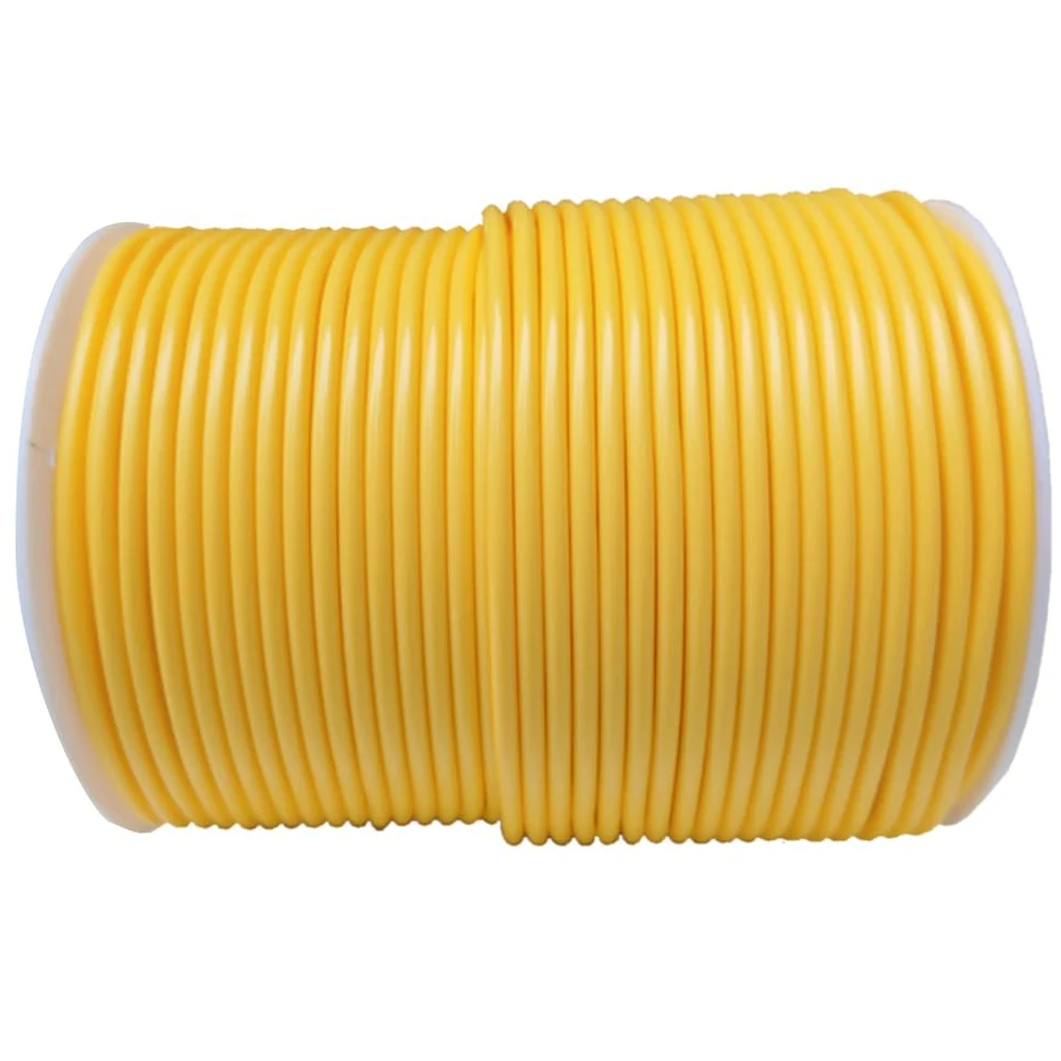 Varillas de soldadura de plástico PVC - 4 mm de diámetro, 100 metros de longitud for aplicaciones de suelos y poliuretano.(Yellow)