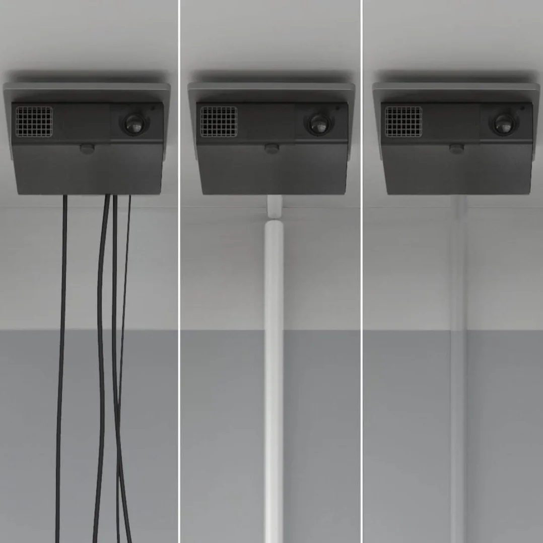 Hama Organizador de Cables Semicircular Blanco