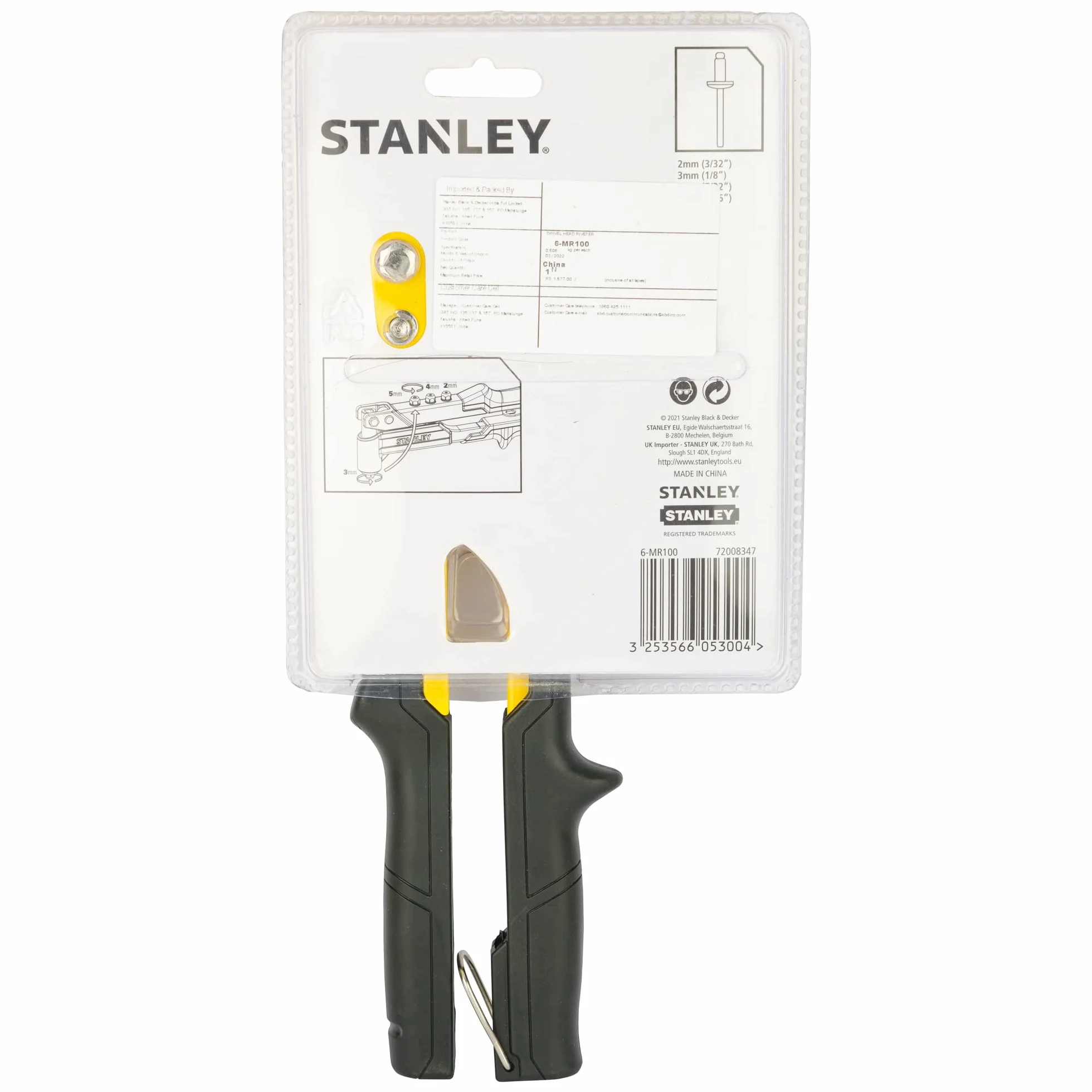 Stanley 6-MR100 - Remachadora MR100