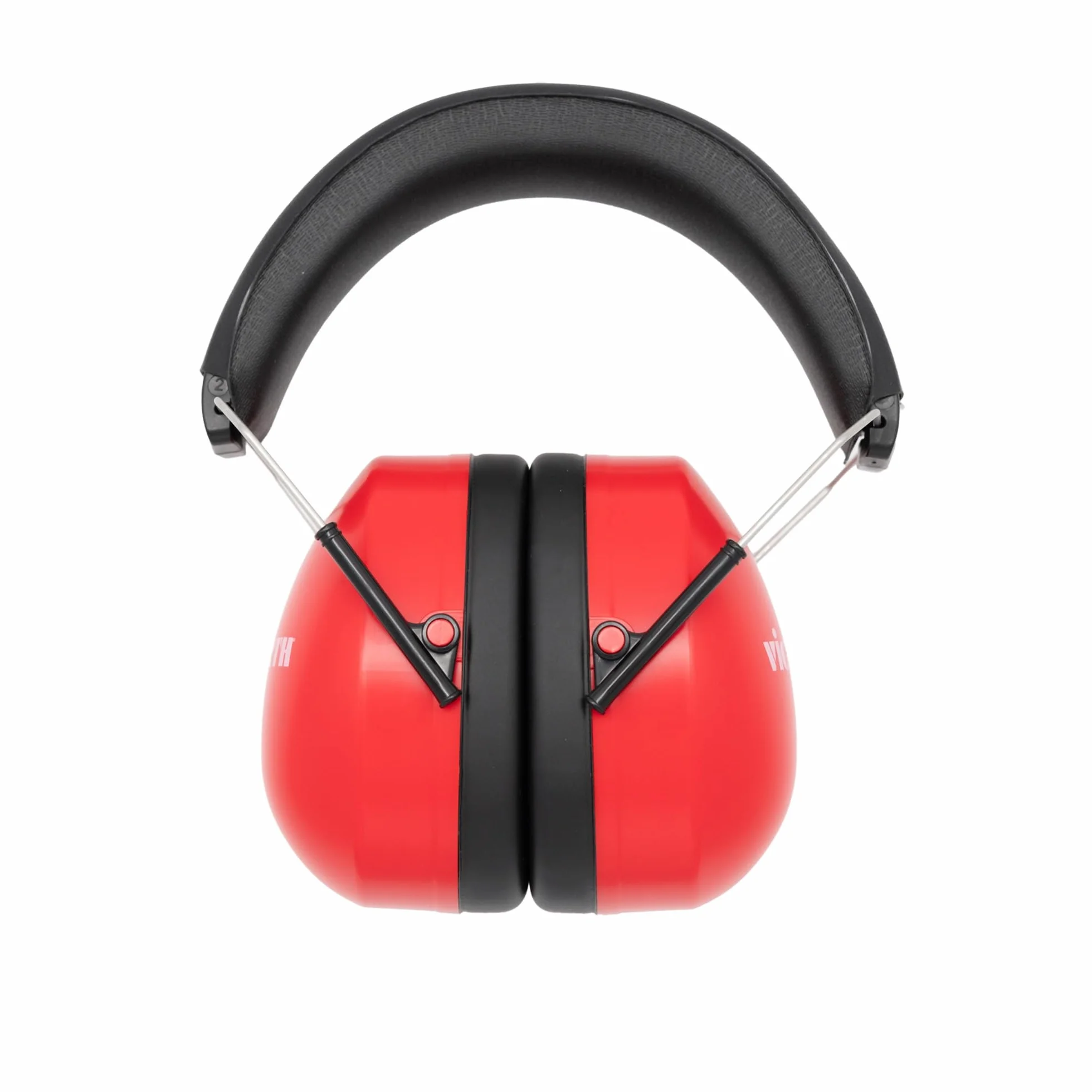 Vic Firth KIDP2 - Auriculares de aislamiento para niños, color rojo, 25 dB