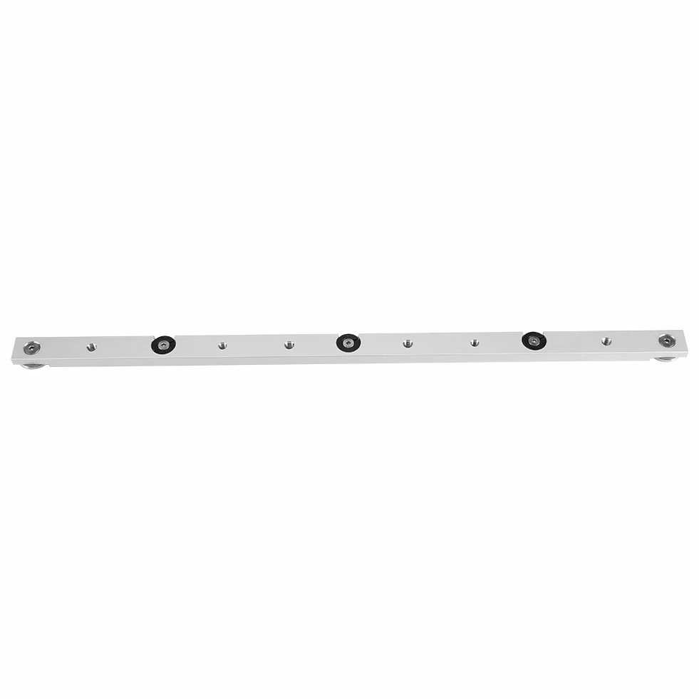 Fdit Barra de Inglete de Aleación de Aluminio Barra de Inglete Barra de Calibre Bar Sierra Herramienta de Trabajo de Madera de Varilla(450mm)