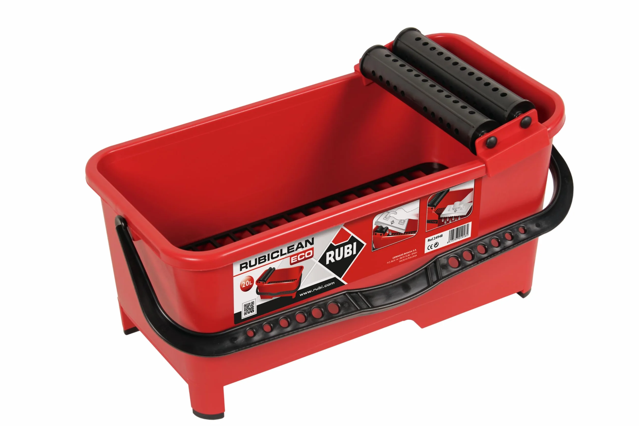 RUBI CUBETA RUBICLEAN ECO MULTITOOL MULTICOLOR ACERO INOXIDABLE HERRAMIENTA DE LIMPIEZA