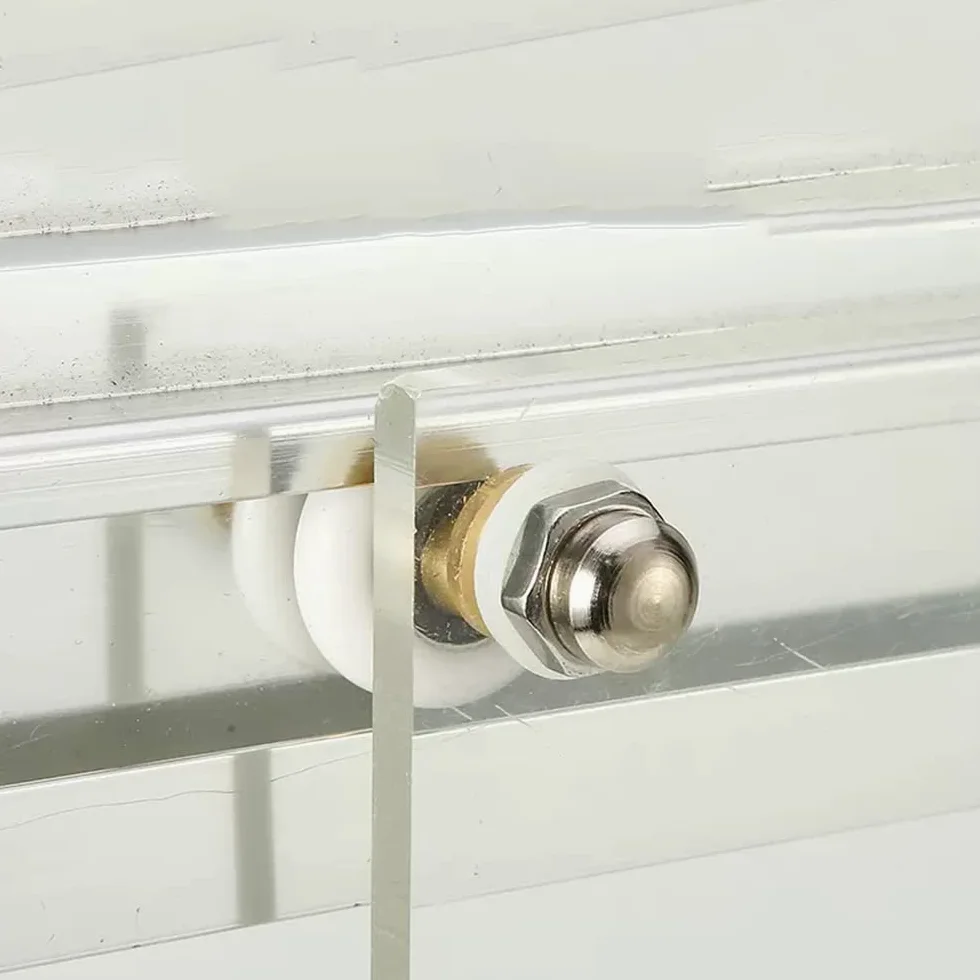 27mm Puertas de Ducha Ruedas Ruedas Corredor, 8PCS | 27mm Rodamientos Mampara Ducha Ruedas Mampara Ducha Ruedas Para Puerta de Ducha Para Puerta Corredera De Cristal Baño