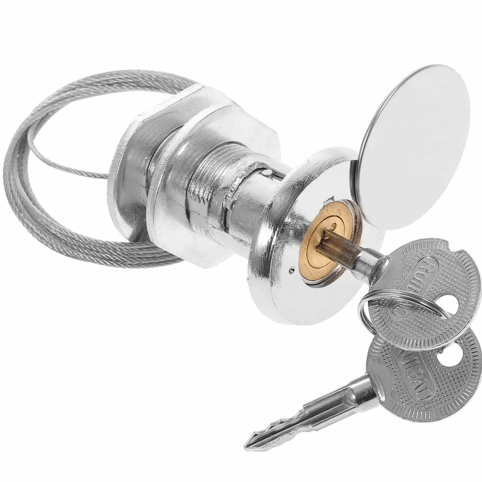 POPETPOP Cerradura De Puerta Cerradura De Liberación De Emergencia Para Puerta De Garaje Casillero De Puerta De Seguridad Para El Hogar Para Hotel De Garaje 5. 5X4cm