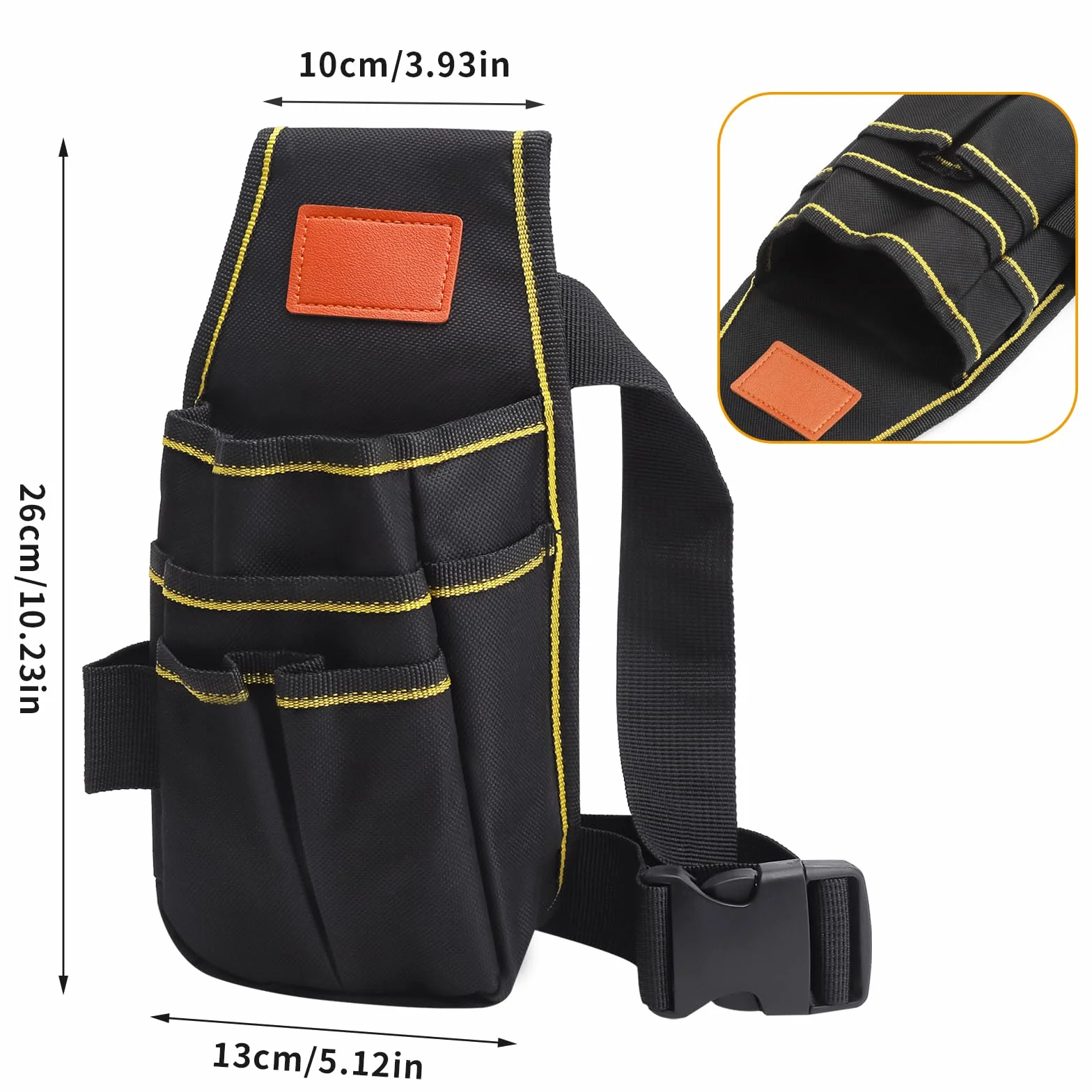 APOMOONS 600D Oxford Werkzeugtasche Gürteltasche Werkzeuggürtel Herren Multi-Purpose Organizer