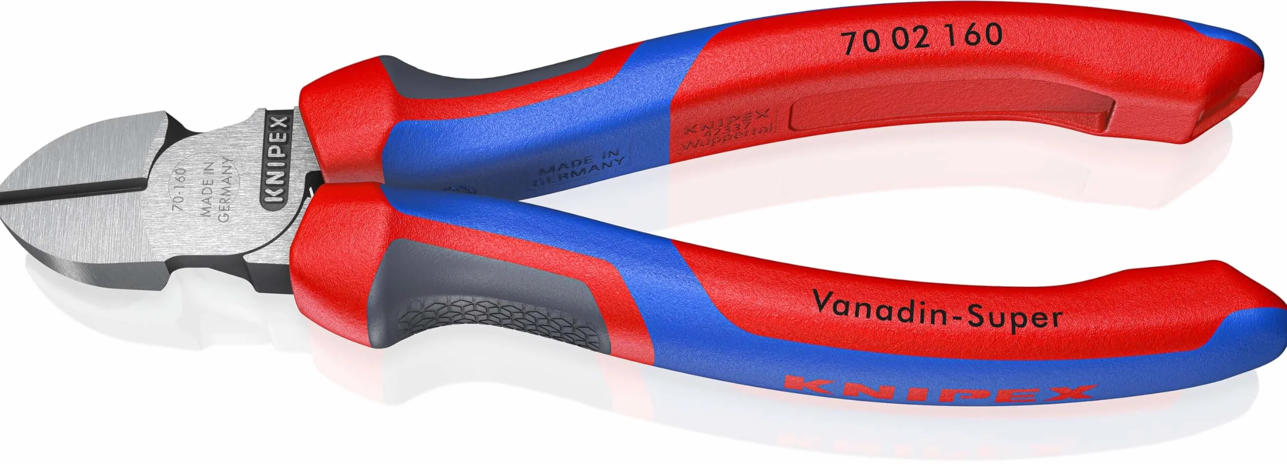 KNIPEX Alicate de corte diagonal con mangos confort 160 mm, 70 02 160