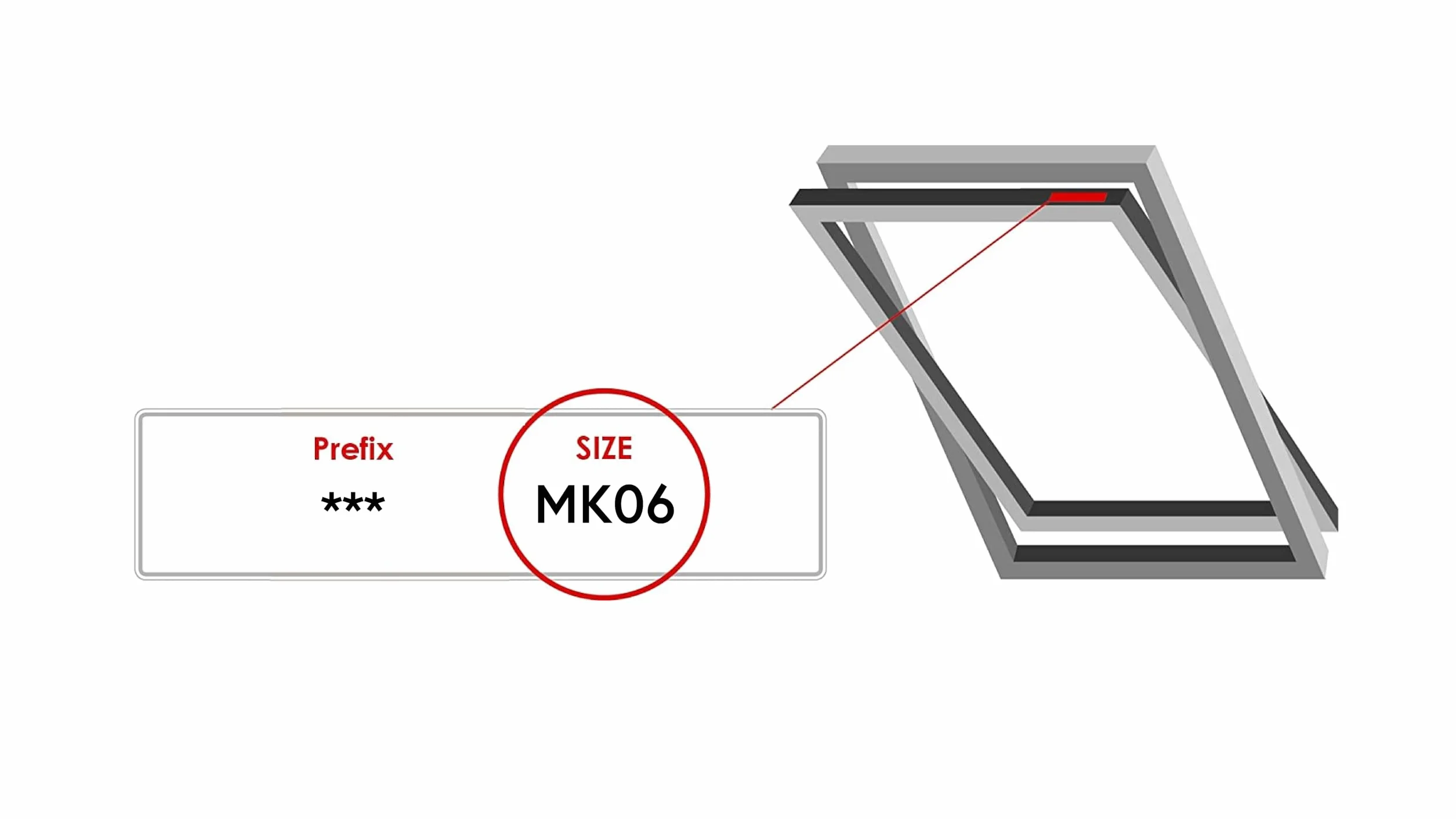 Bloque tragaluz Estor MK06 para Velux Ventanas de Techo Blockout, Peltre