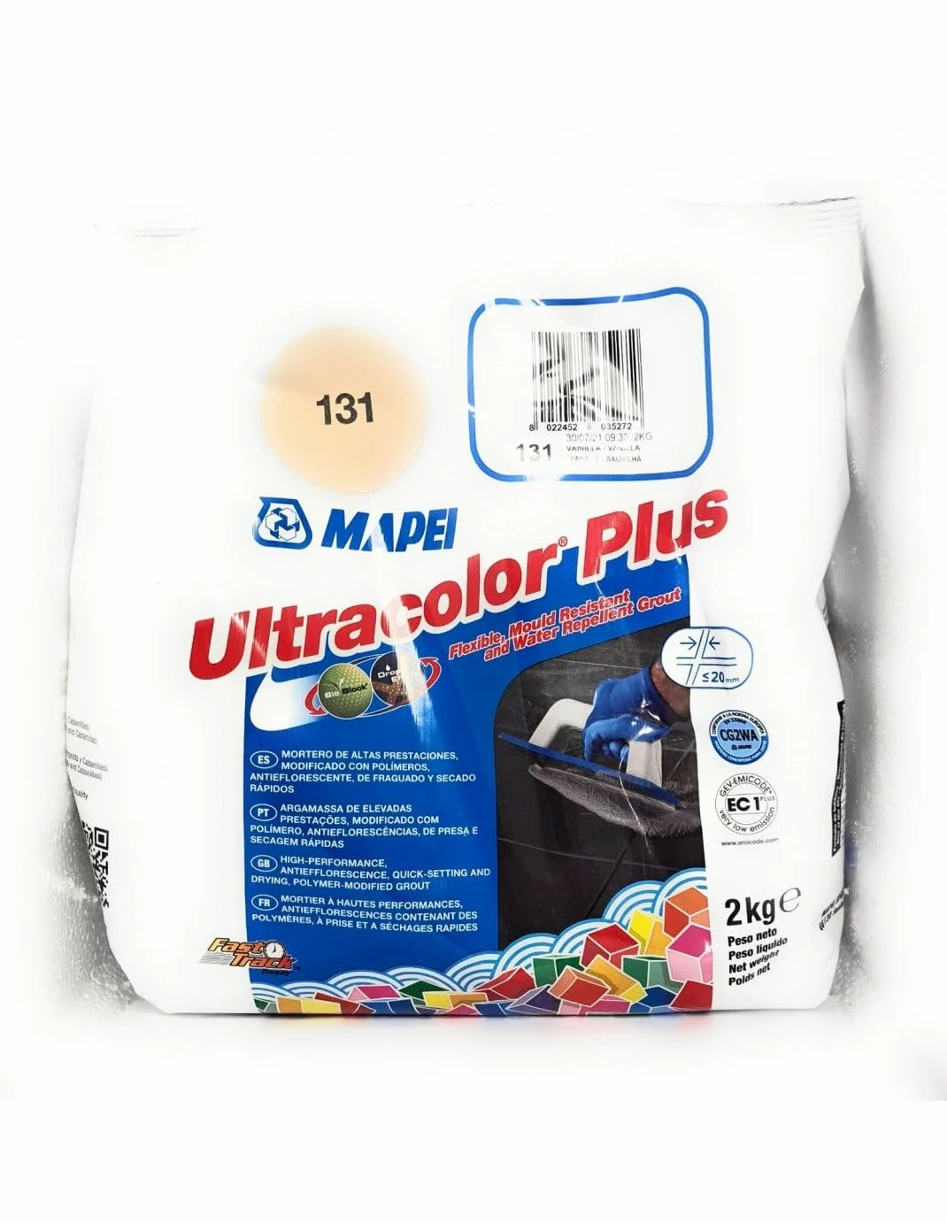 MAPEI Borada Ultracolor Plus Vainilla 2Kg. (131)