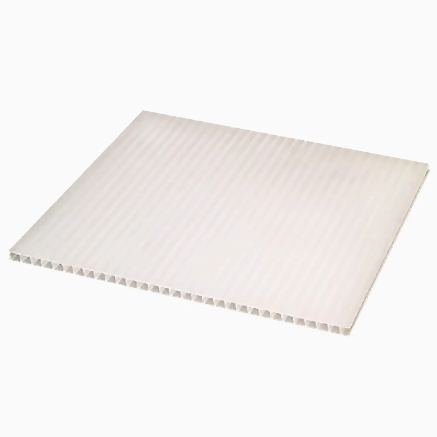 Panel Policarbonato Celular Compacto - Placa policarbonato Transparente 6 mm - Plancha de policarbonato 1195 x 595 mm - Protección UV