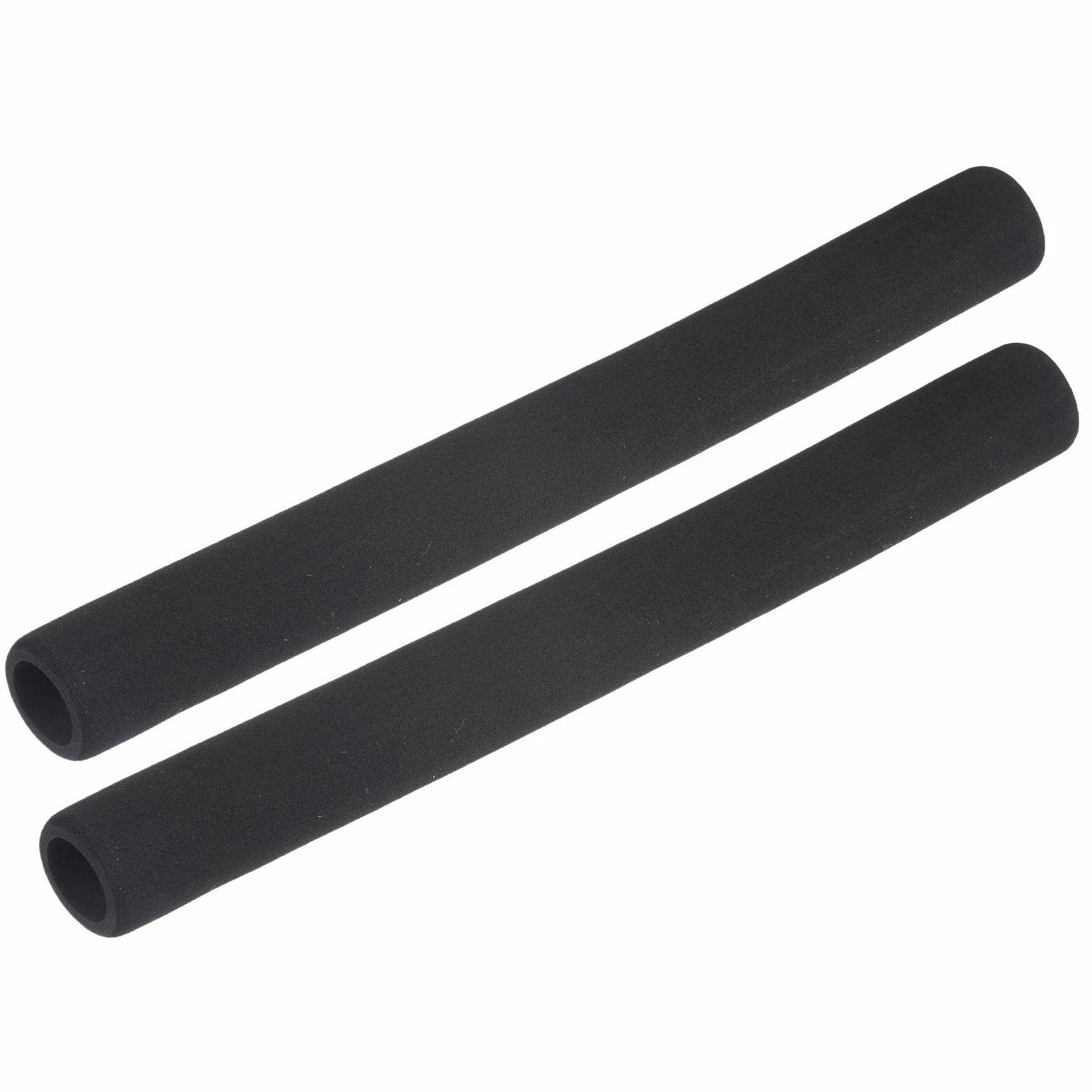 sourcing map Espuma Tubería Aislamiento 20mm ID 30mm OD 295mm Negro 2uds