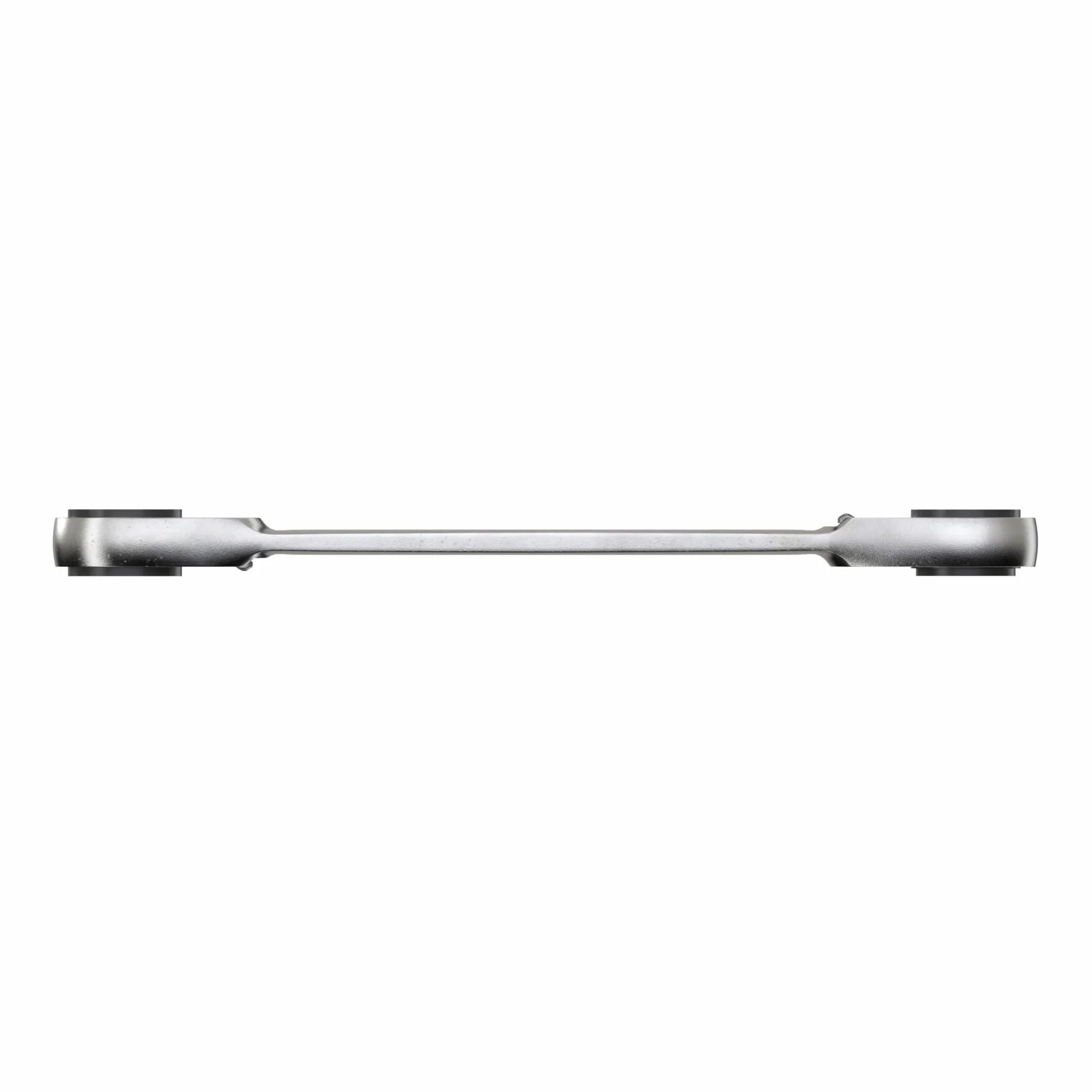 WIESEMANN 1893 Llave de carraca de doble anillo 4 en 1 con los tamaños 10, 13, 17, 19mm y 72 dientes de acero al cromado vanadium CV I Llave de tuerca doble I 81031