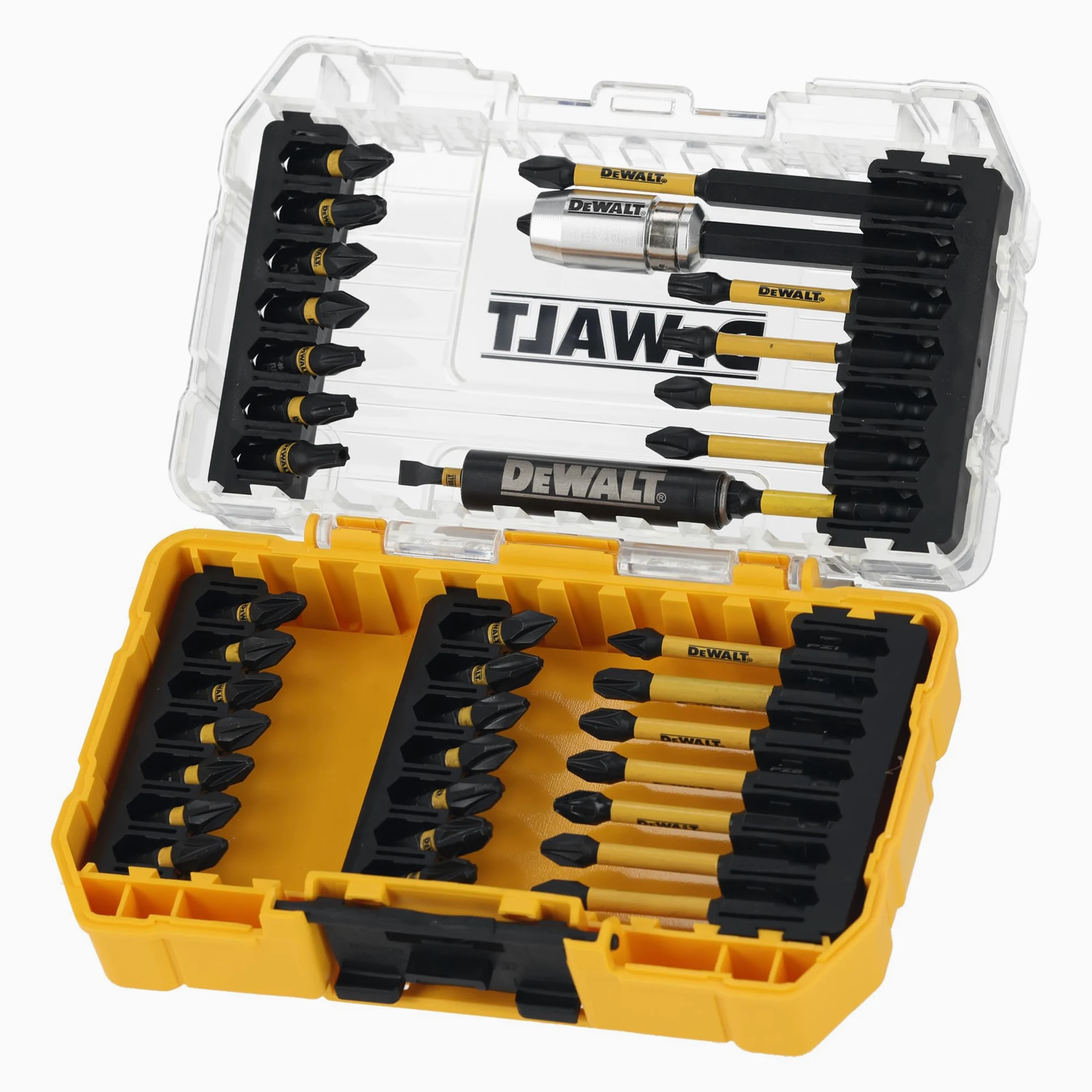 DEWALT EXTREME FlexTORQ Juego de atornillado (37 piezas), DT70731T-QZ