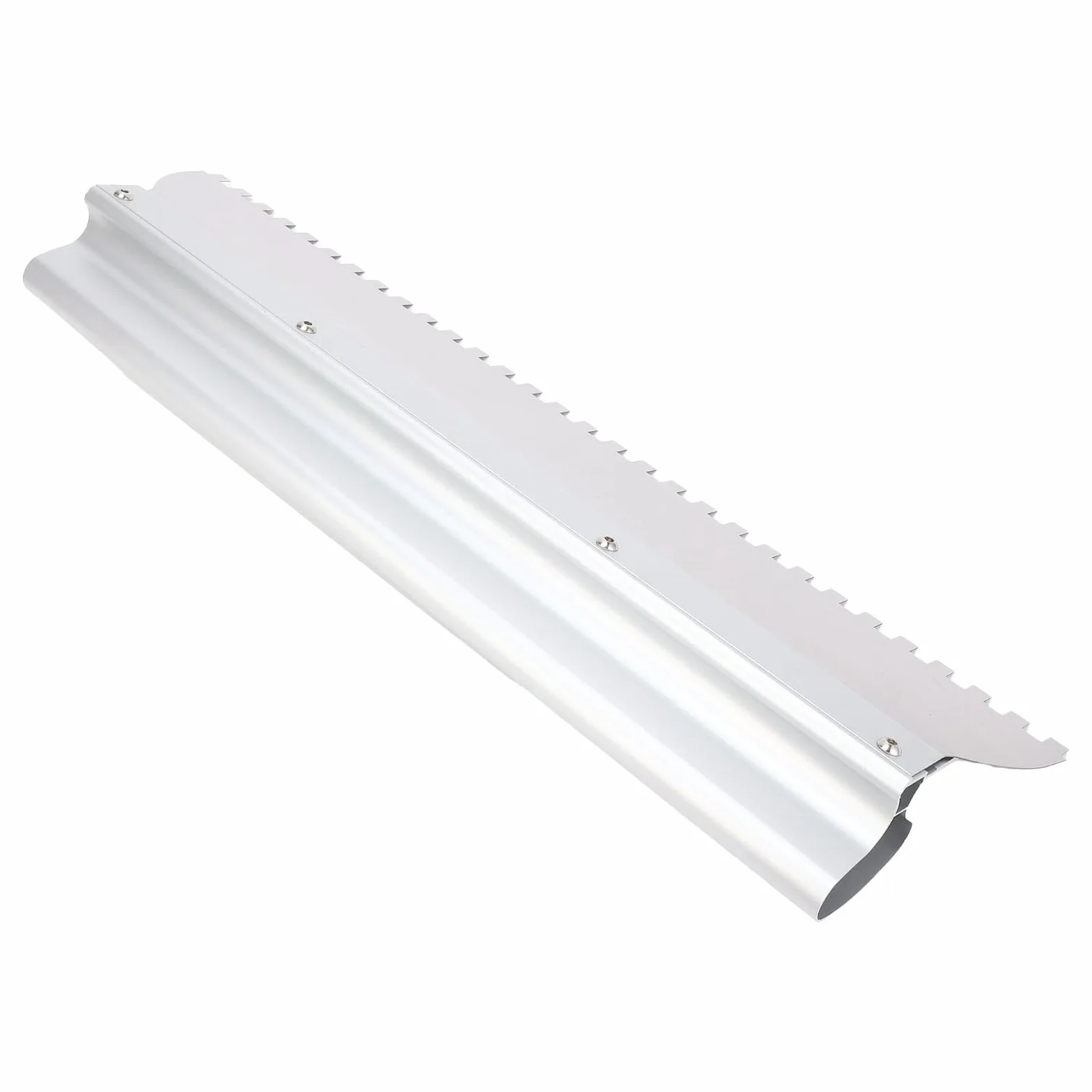 TOPINCN Paleta de Muesca Cuadrada de Alta Resistencia Esparcidor Eficiente de Adhesivo para Azulejos para Remodeladores y Artesanos Acero Inoxidable y Aluminio 2/5 X 2/5 Pulgadas (24 pulgadas)