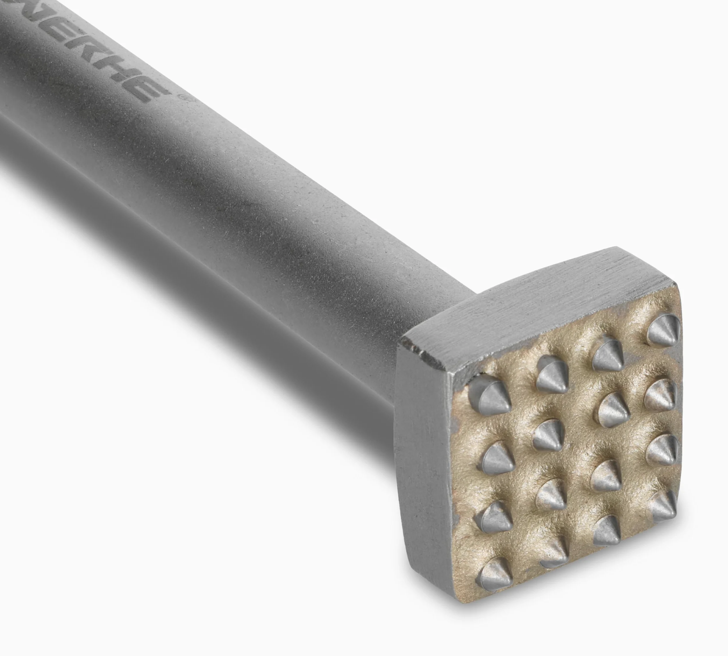 WERHE Cincel de bujarda SDS MAX 16 dientes, 220 mm – Para el trabajo de hormigón y piedra