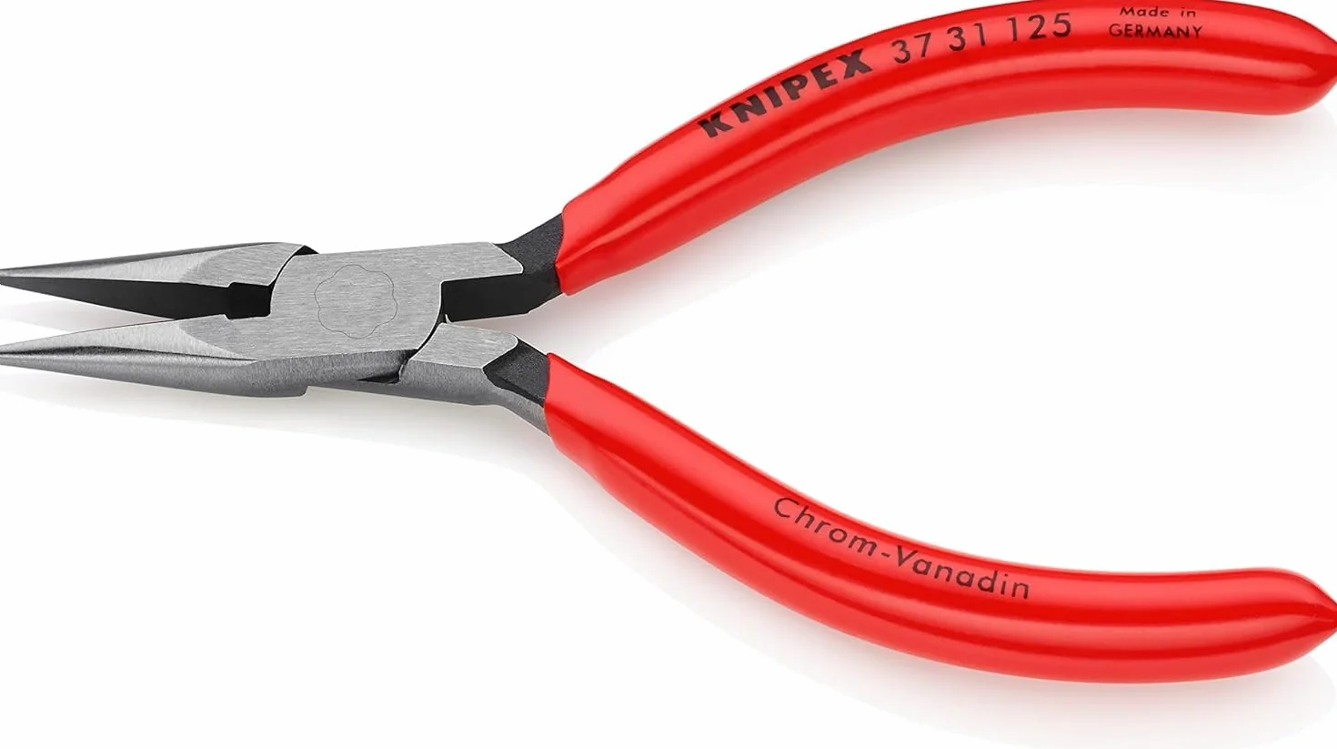KNIPEX Alicate de presión para mecánica de precisión recubiertos de plástico 125 mm, 37 31 125