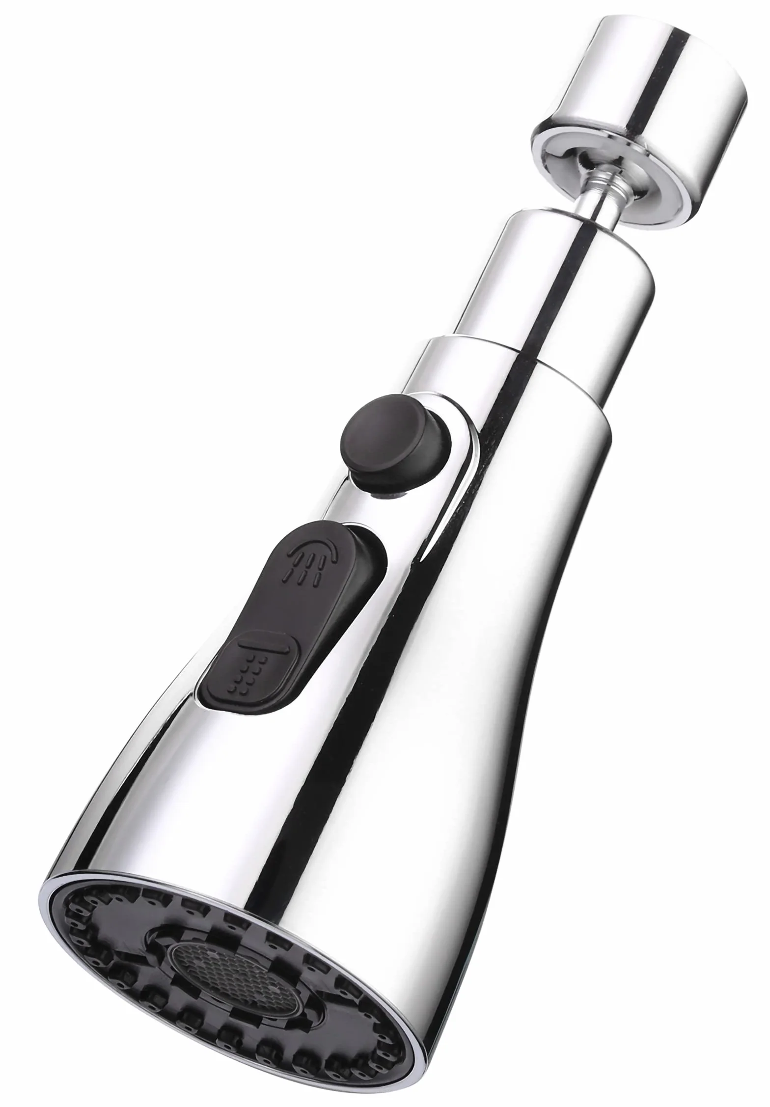Adaptador de grifo giratorio para fregadero de cocina – Aireador de grifo giratorio de 360° accesorio de rociador – FM22 M24 rosca grifo amplificador de grifo extensor de grifo (3 modos)