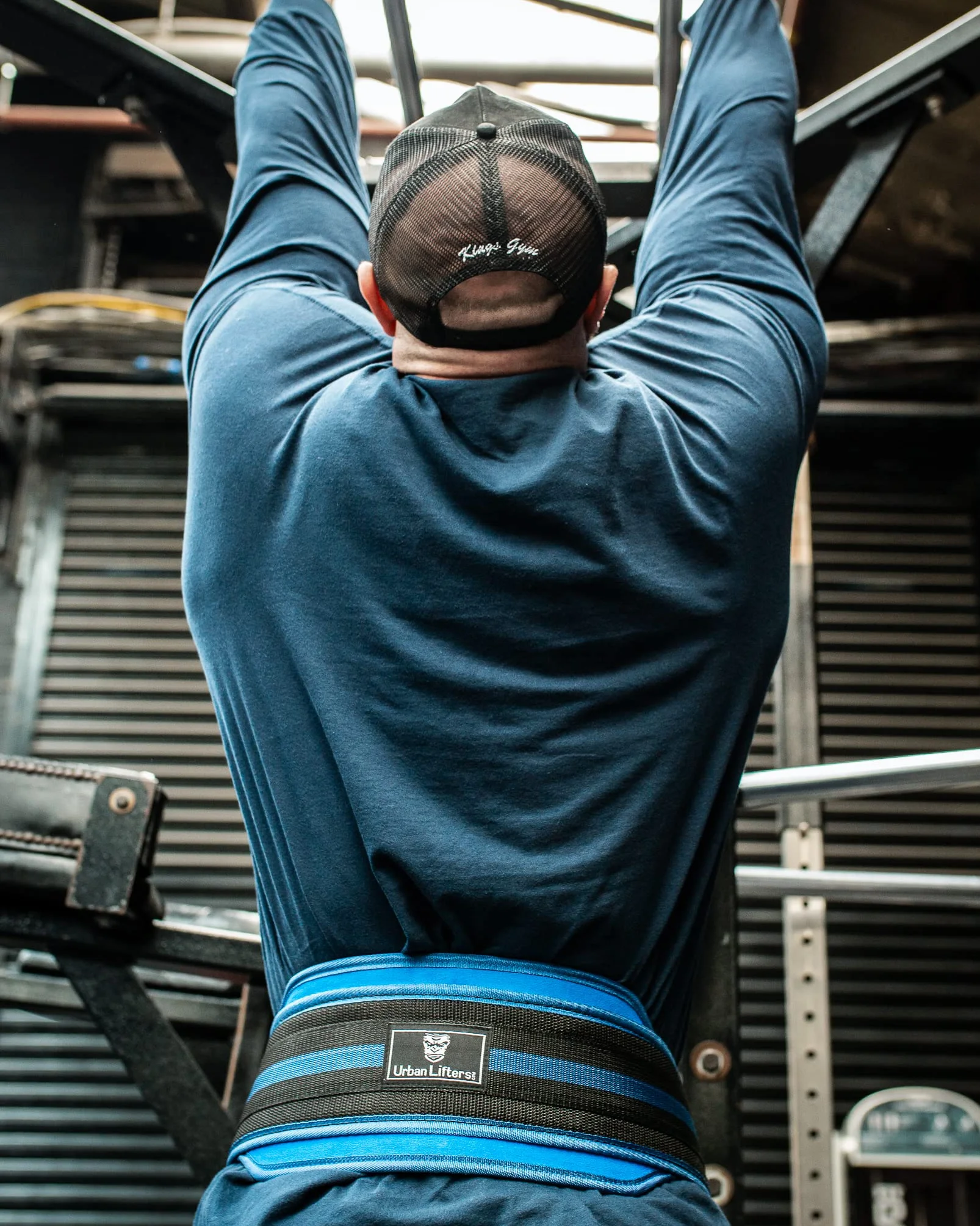 Dip Belt Cinturón Lastre Urban Lifters. Apoyo de espalda de un grosor de 15cm cadena de metal de tarea pesada de 65cm. Ideal para hacer fondos con pesas, dominadas dominadas con pesas dipping
