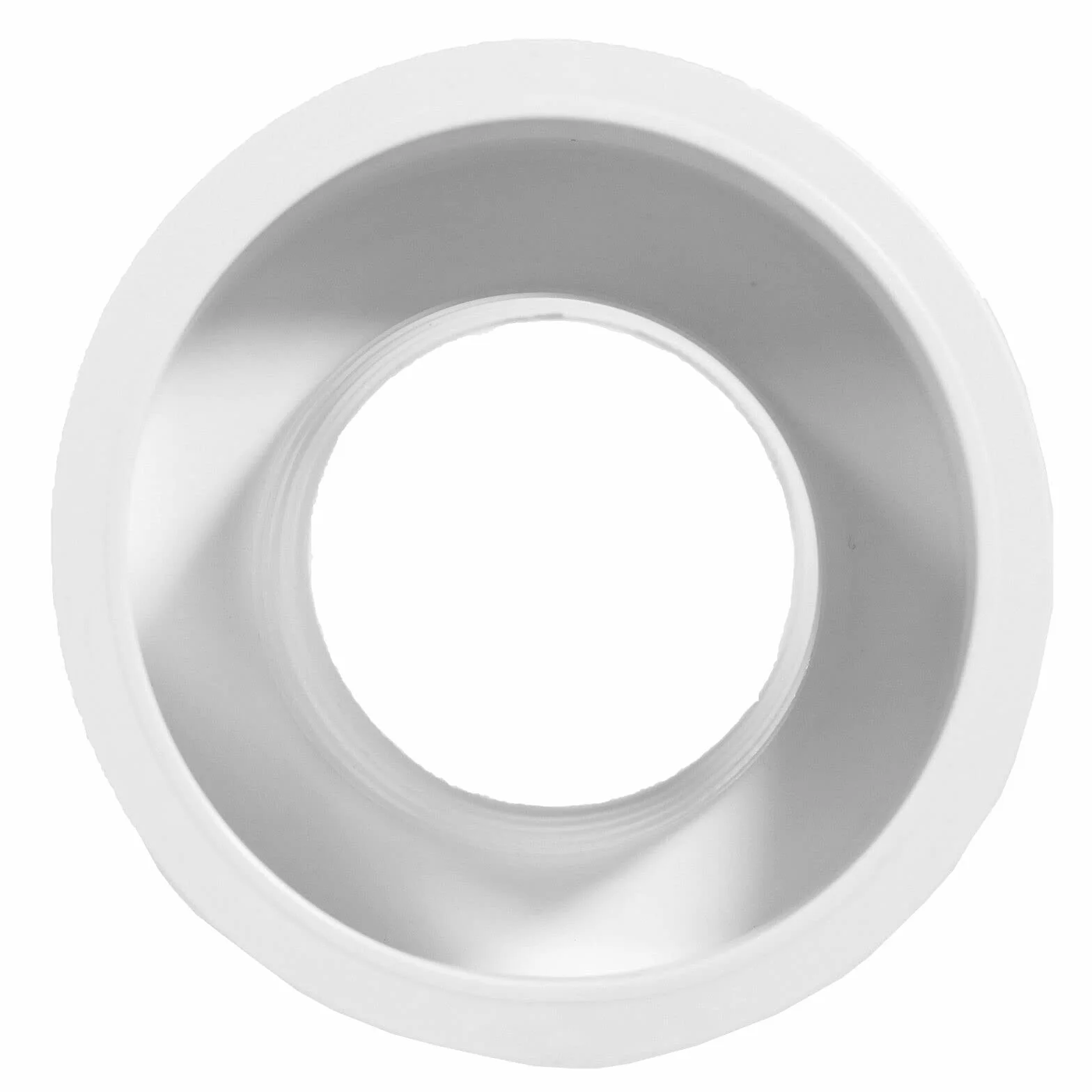 SPARES2GO Cono de descarga exterior para inodoro, sello flexible ajustable para WC