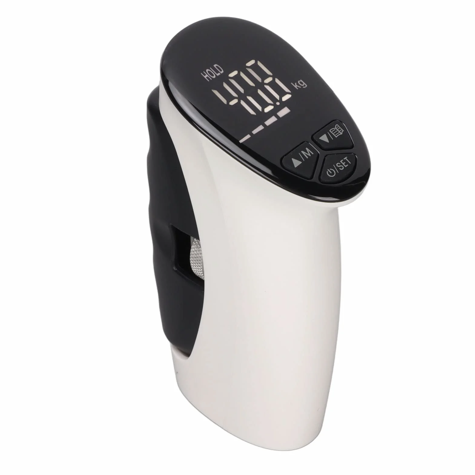Dinamómetro de Mano Digital, Pantalla LED Medidor de Medición de Fuerza de Agarre, Distancia de Agarre Ajustable Entrenador Electrónico Recargable de Probador Fuerza Agarre Manual