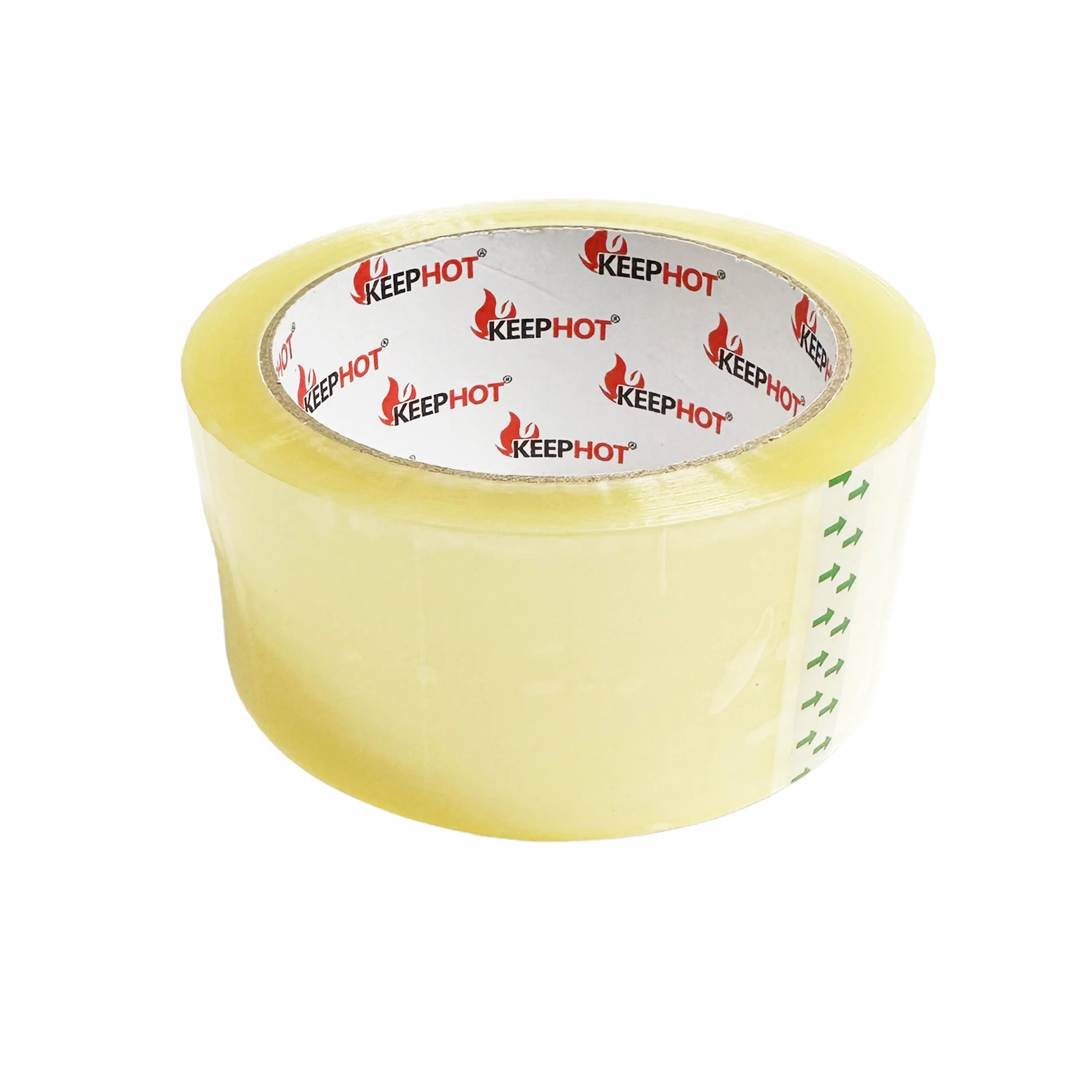 Cinta adhesiva americana transparente y resistente | Rollo de cinta de embalaje resistente de uso general para envíos, embalajes y mudanzas | Gruesa y segura | 48 mm x 66 m (6)