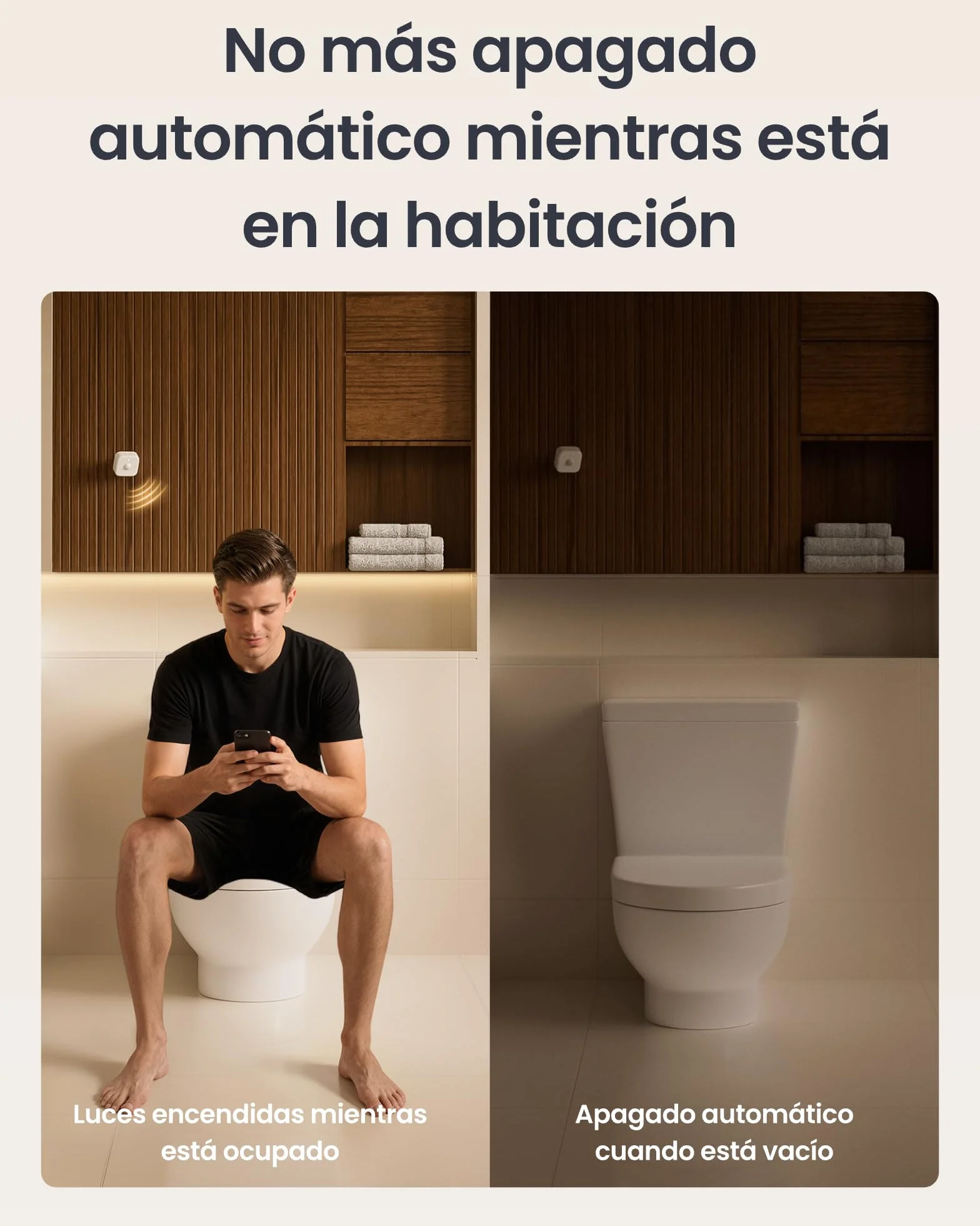 SwitchBot Sensor de Movimiento Inteligente Radar mmWave, Detección de Presencia Bluetooth, Compatible con Alexa y HomeKit