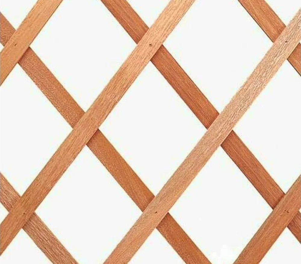 Celosía de Madera Extensible |1x2M | Soporte para Plantas trepadoras |