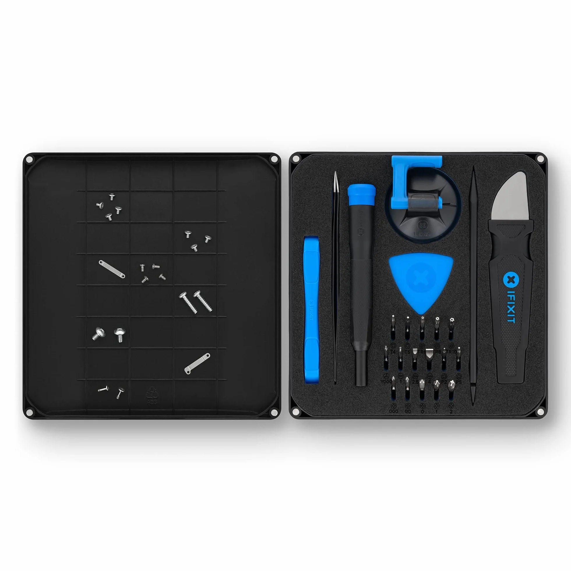 Kit de réparation Ifixit Essential Electronics Toolkit Noir et Bleu