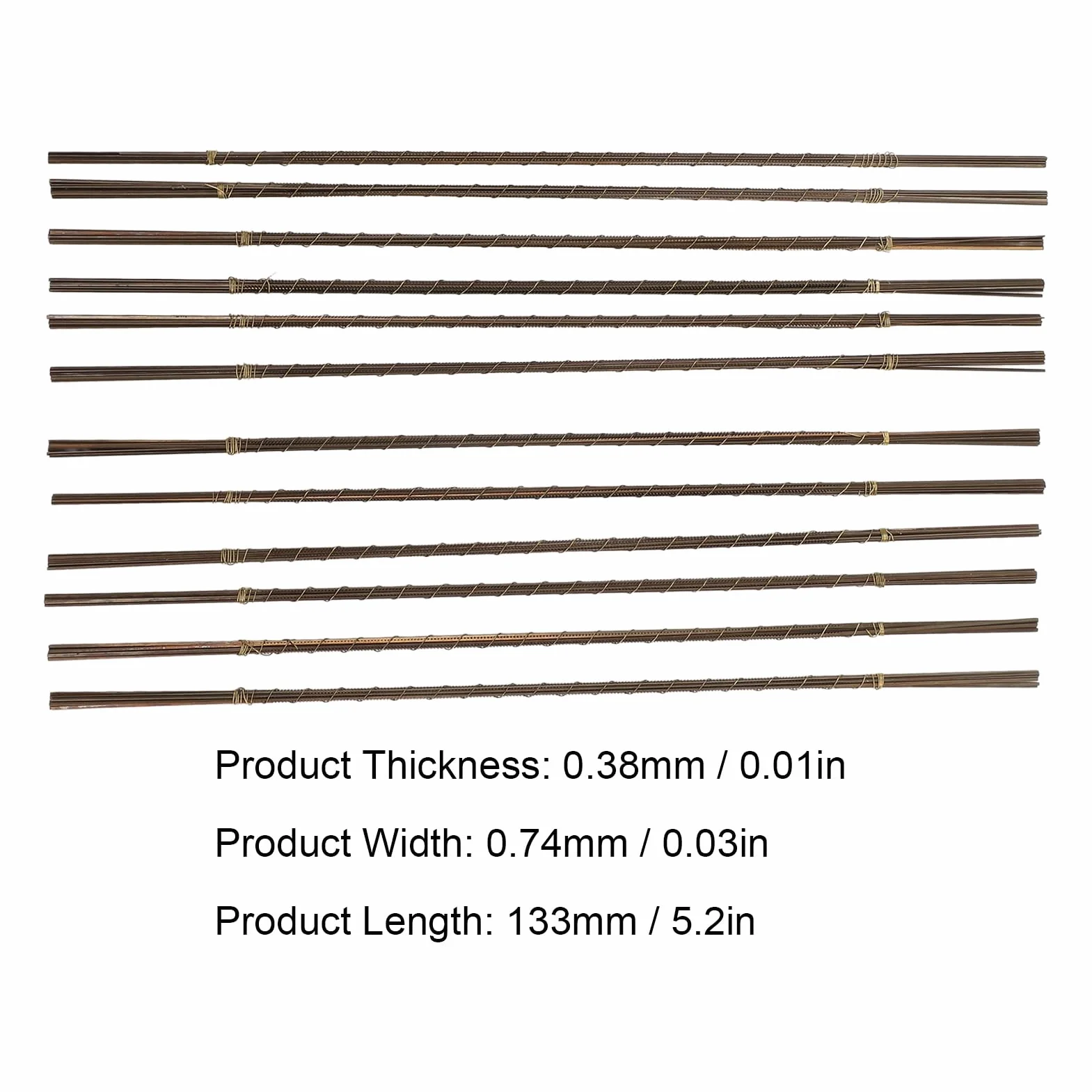 Hojas de Sierra para Joyería 144 Piezas Dientes Espiral 3/0 Metal Madera