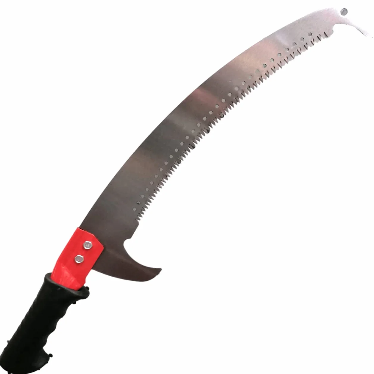 Serrucho de Poda Japonés con Gancho para Pértiga – Sierra Curva Profesional para Podar Árboles y Ramas Altas – Hoja Dentada de Acero