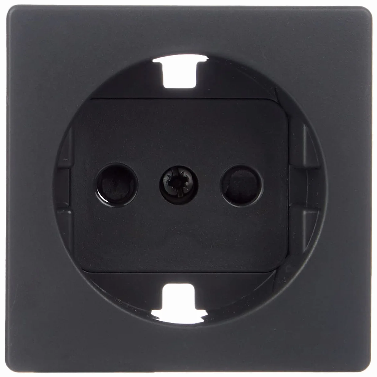 Simon 82041-38 tapa enchufe 2p+tt schuko+segur s-82 grafito