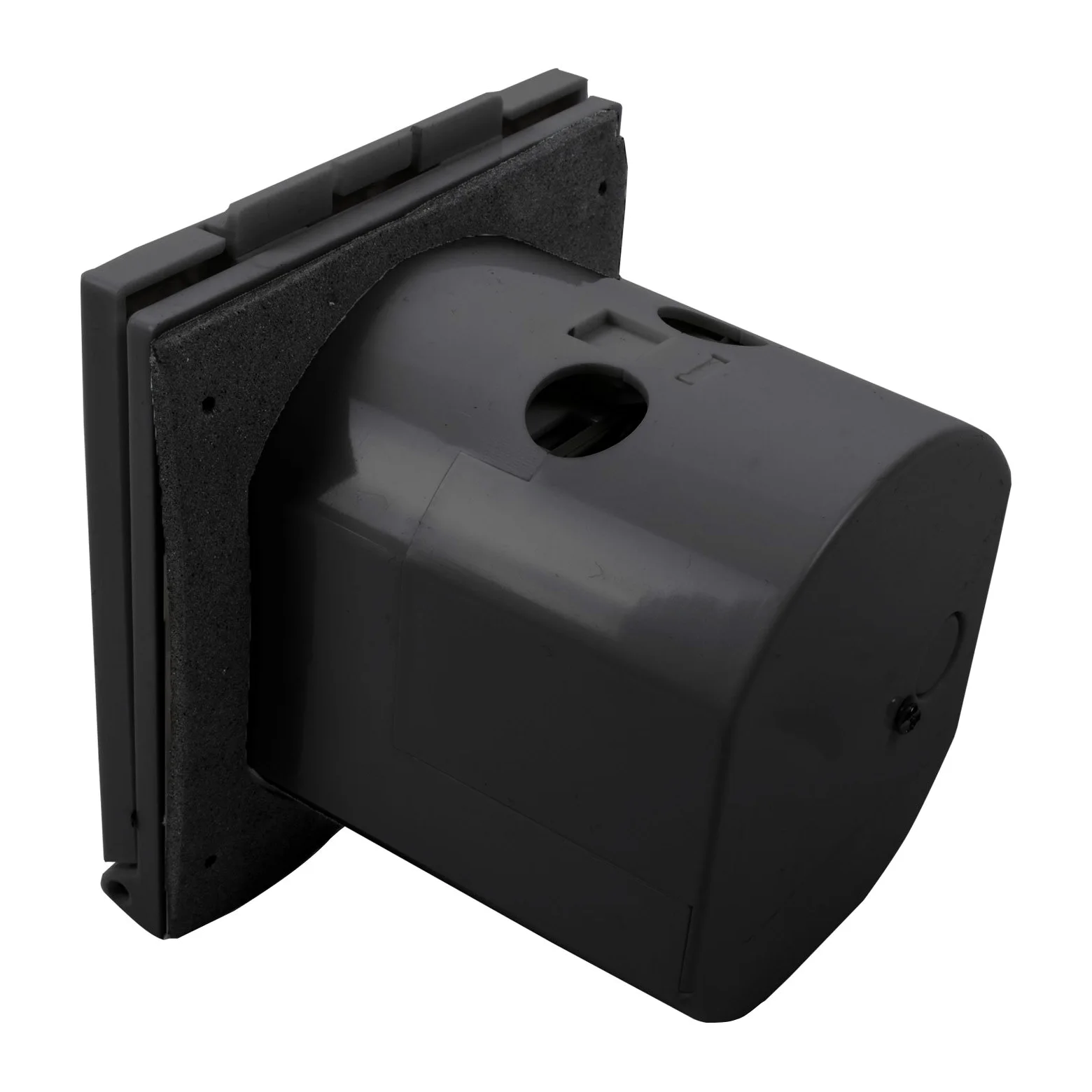 Ha ba - CEE enchufe de exterior negro contra salpicaduras de agua, 200 – 240 V, 16 A, 3 pines IP44