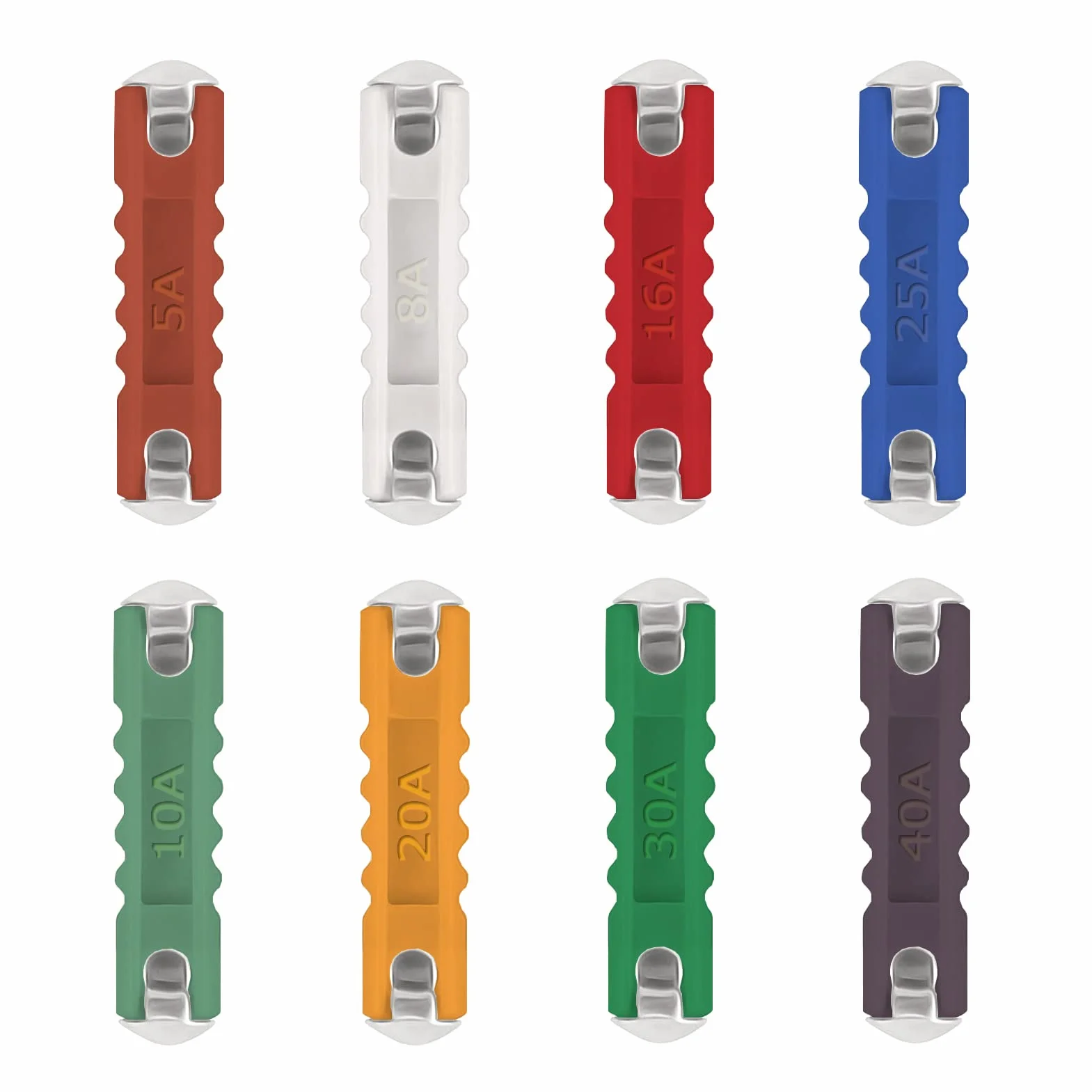 Fusibles Cerámicos de Coche Torpedo 5A 8A 10A 16A 20A 25A 30A 40A para Coches Clásicos